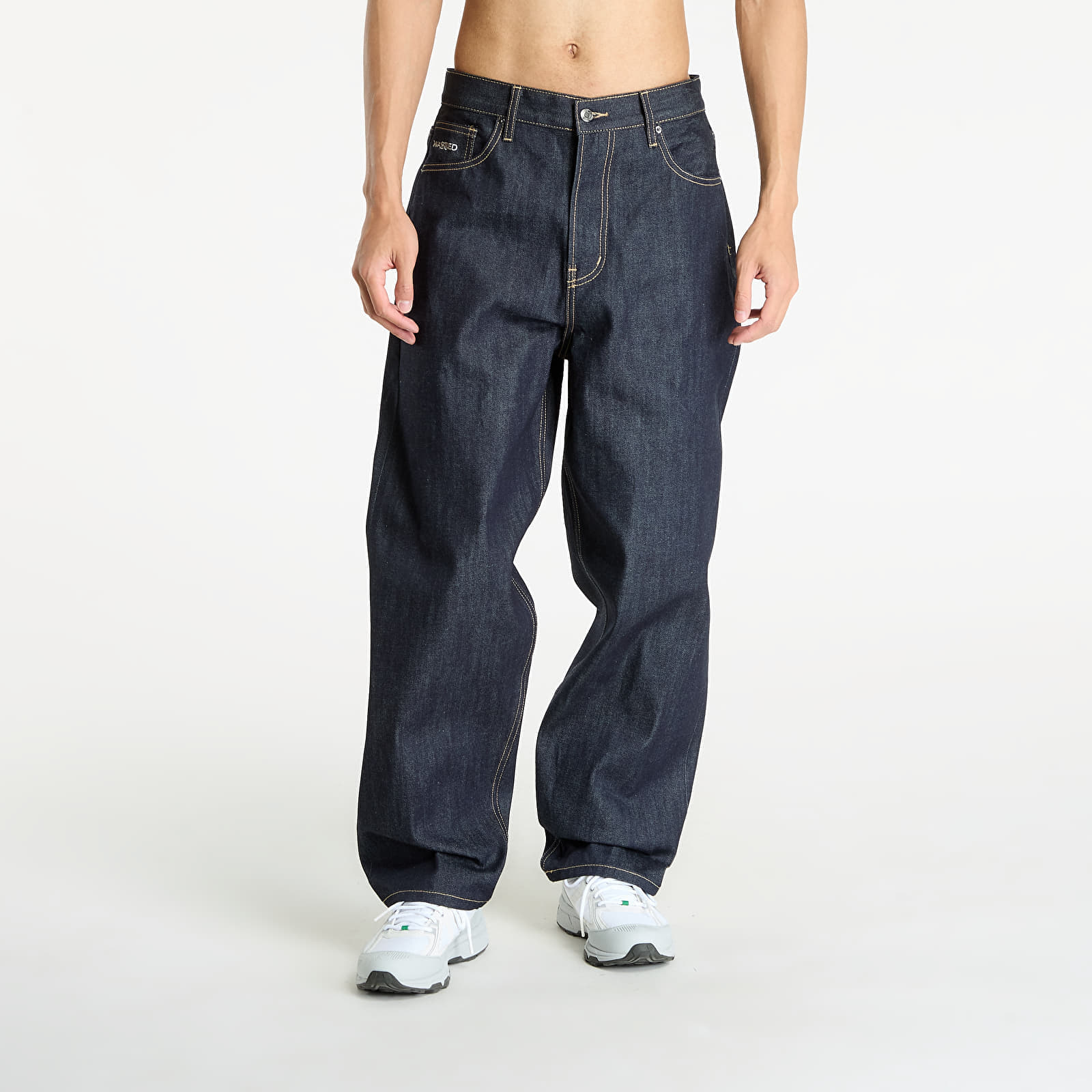 Blugi Wasted Paris M Signature Selvedge Casper Jeans Raw Blue 30