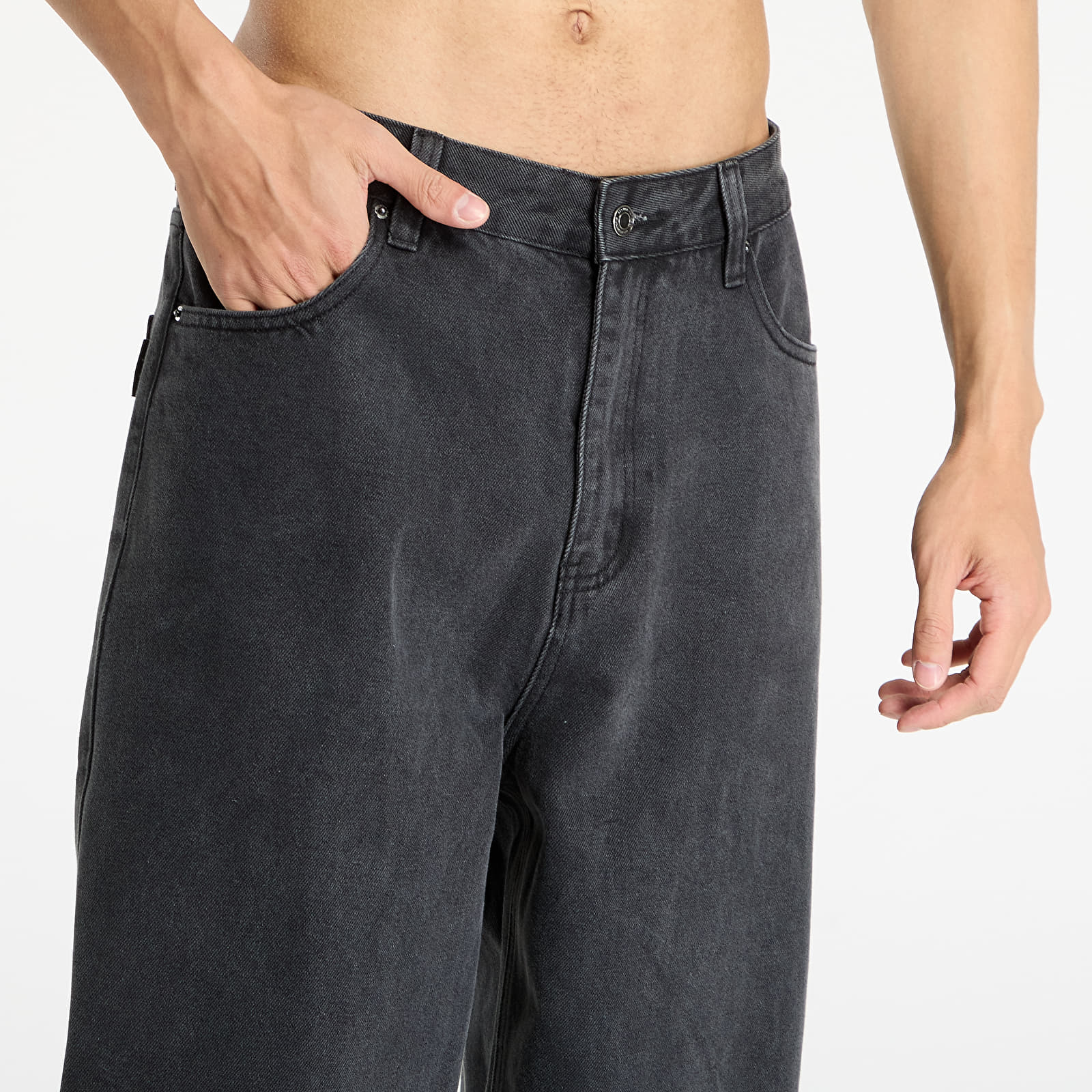 Džínsy Wasted Paris M Signature Casper Pant Faded Black