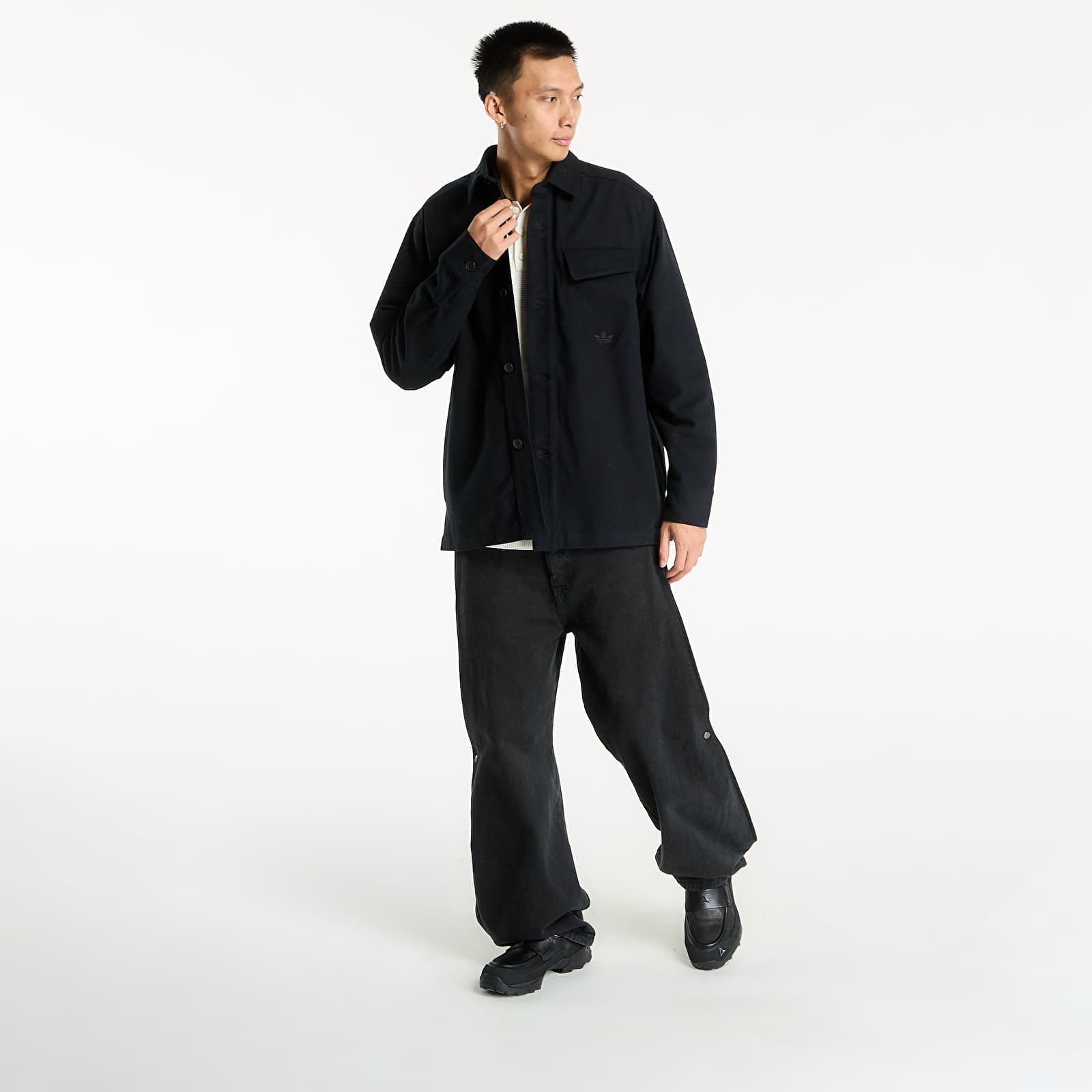 Hemden adidas Premium Essentials Shirt Black