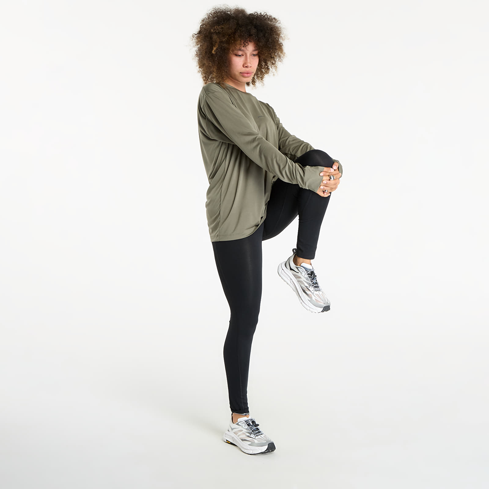 T-Shirts Satisfy Auralite Long Tee UNISEX Dark Olive