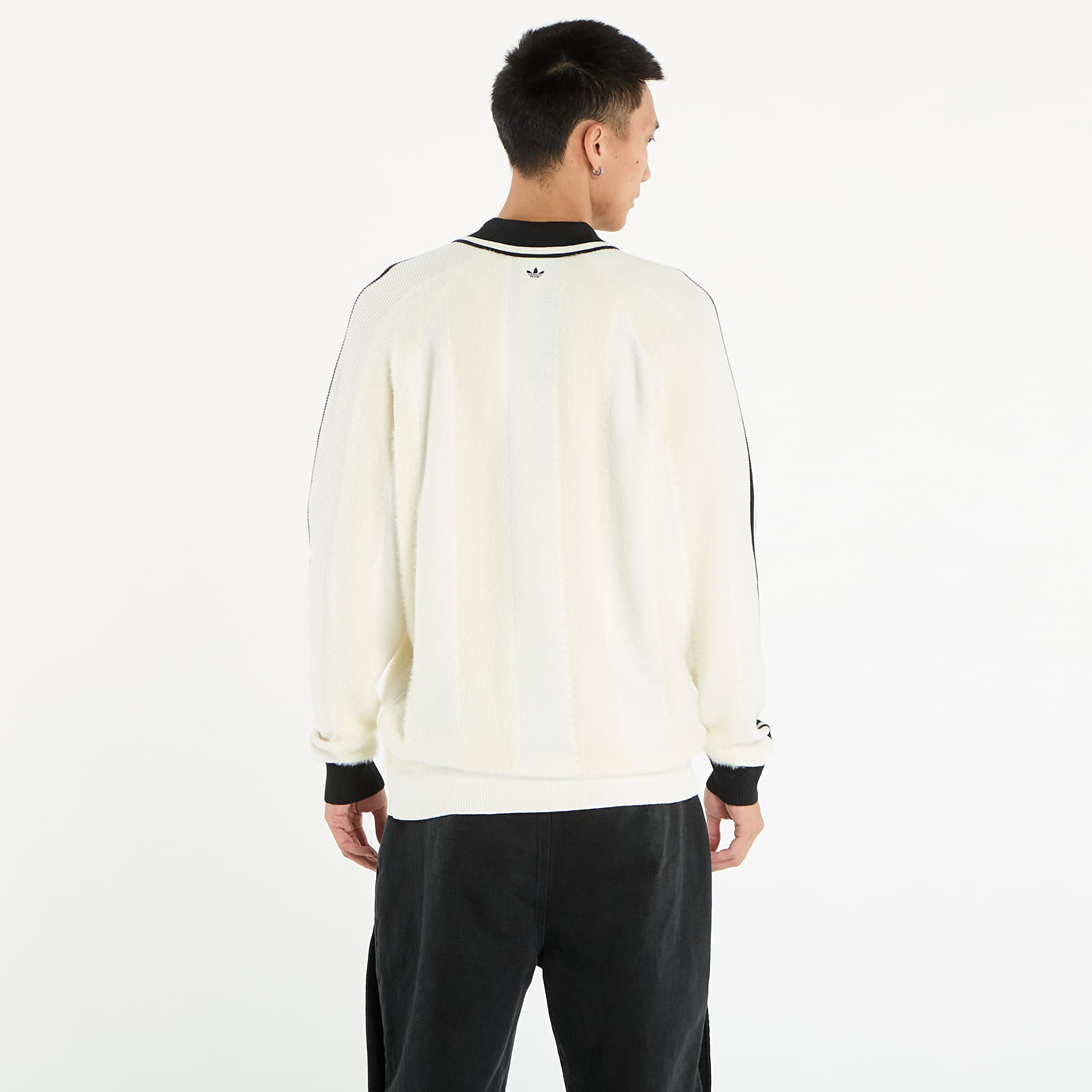 Trikots adidas Premium Knitted Jersey Cream White/ Preloved Red