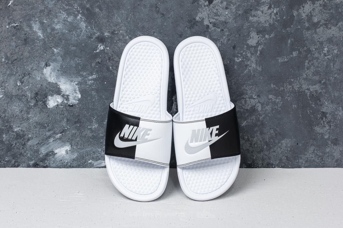 Moteriška avalynė Nike Wmns Benassi JDI BP White/ Pure Platinum-Black