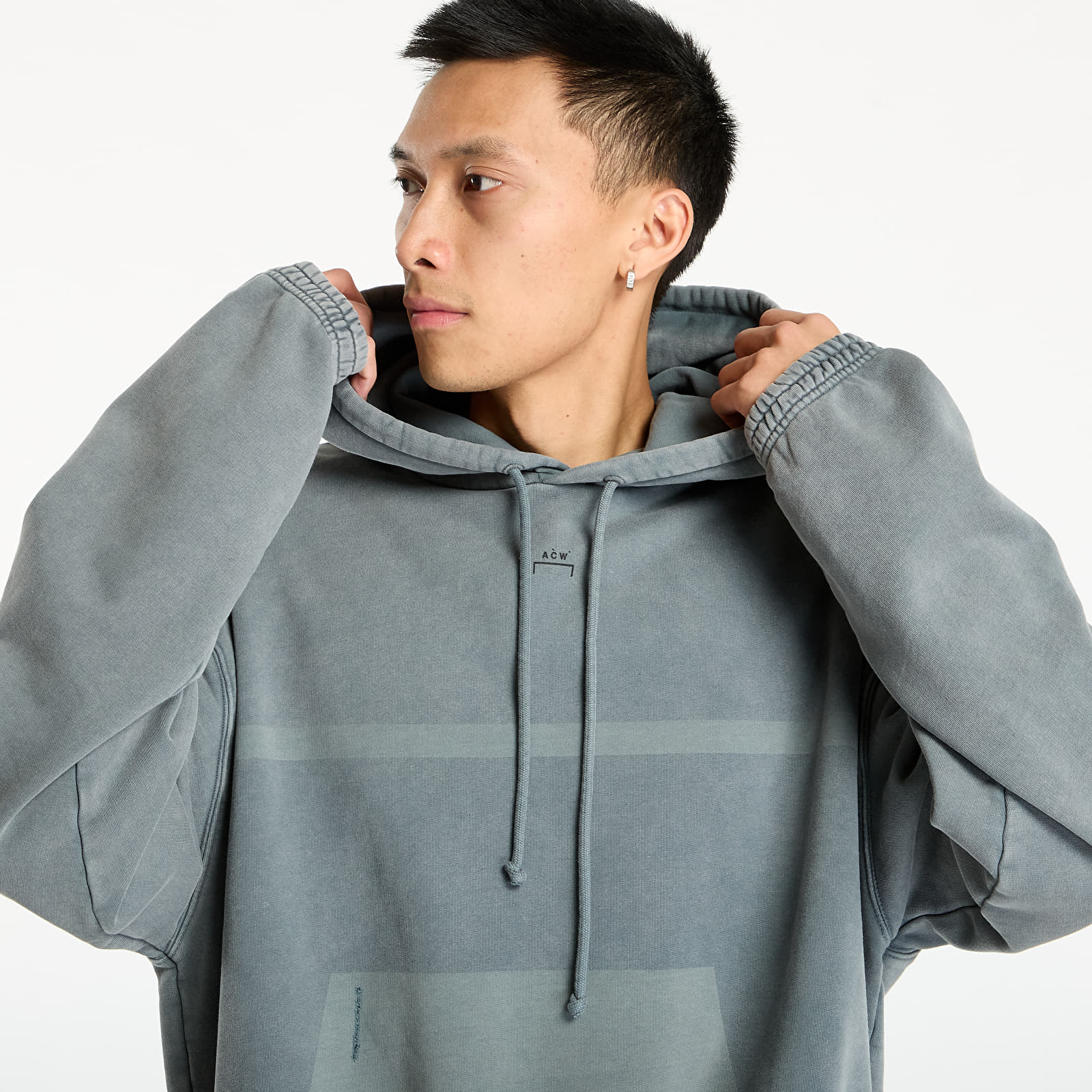 Puloverji A-COLD-WALL* Laser Fade Hoodie Grey