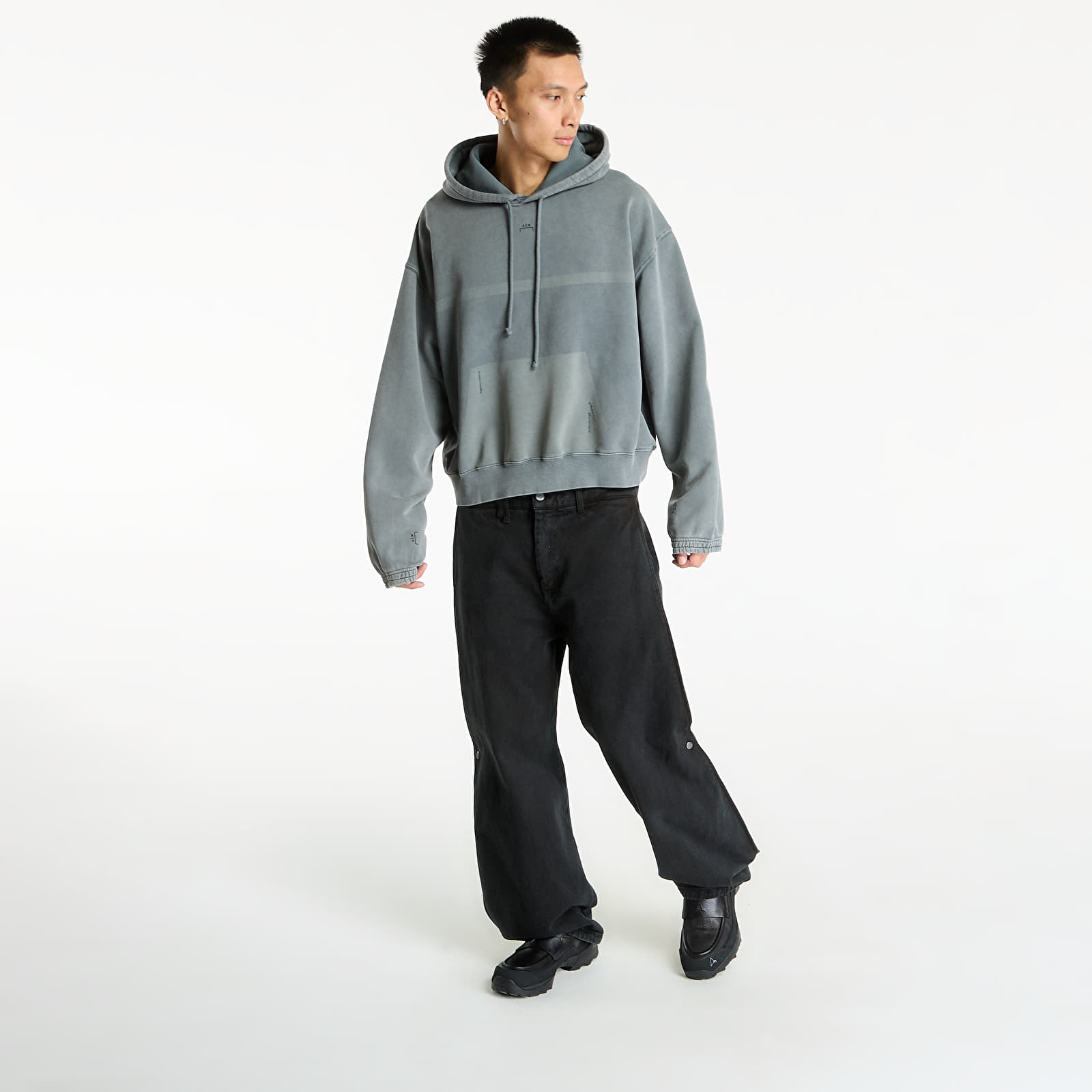 Puloverji A-COLD-WALL* Laser Fade Hoodie Grey
