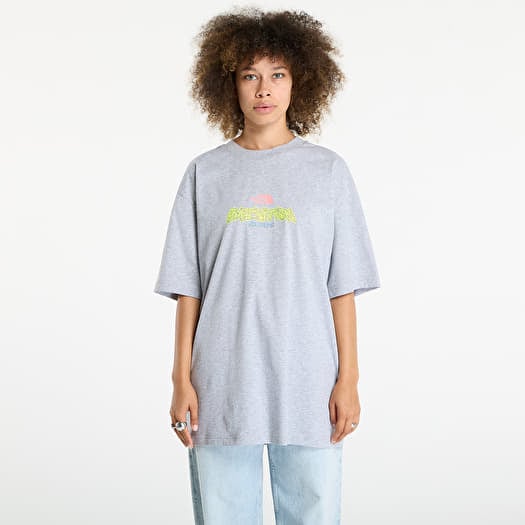 T-paita The North Face U Expedition Celebration Oversized S/S Tee UNISEX Light Grey Heather