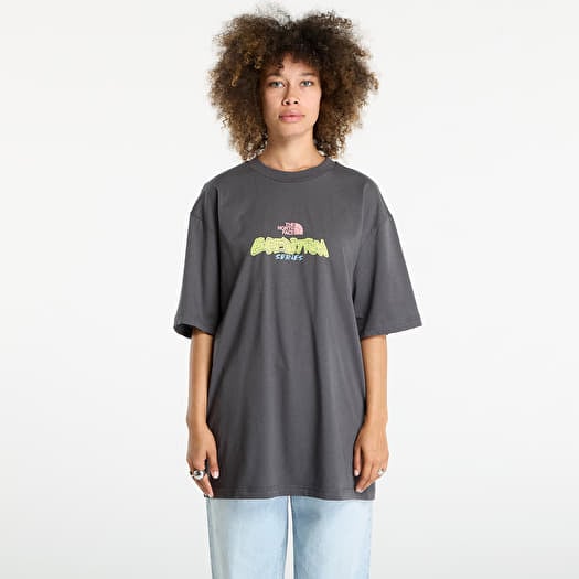 The North Face U Expedition Celebration Oversized S/S Tee UNISEX Anthracite Grey