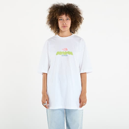 The North Face U Expedition Celebration Oversized S/S Tee UNISEX TNF White