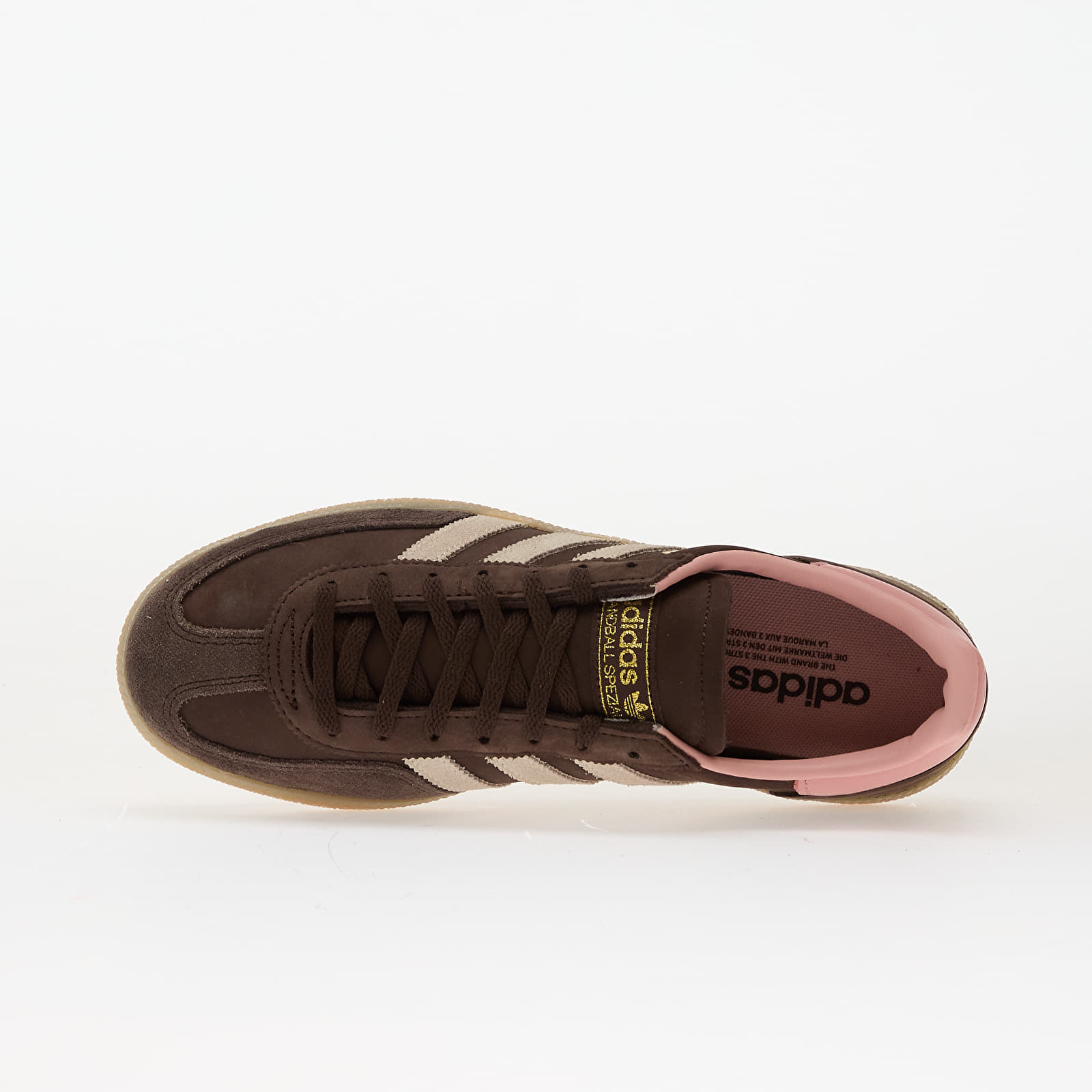Ženske tenisice adidas Handball Spezial W Dark Brown/ Aluminium/ Wonder Mauve