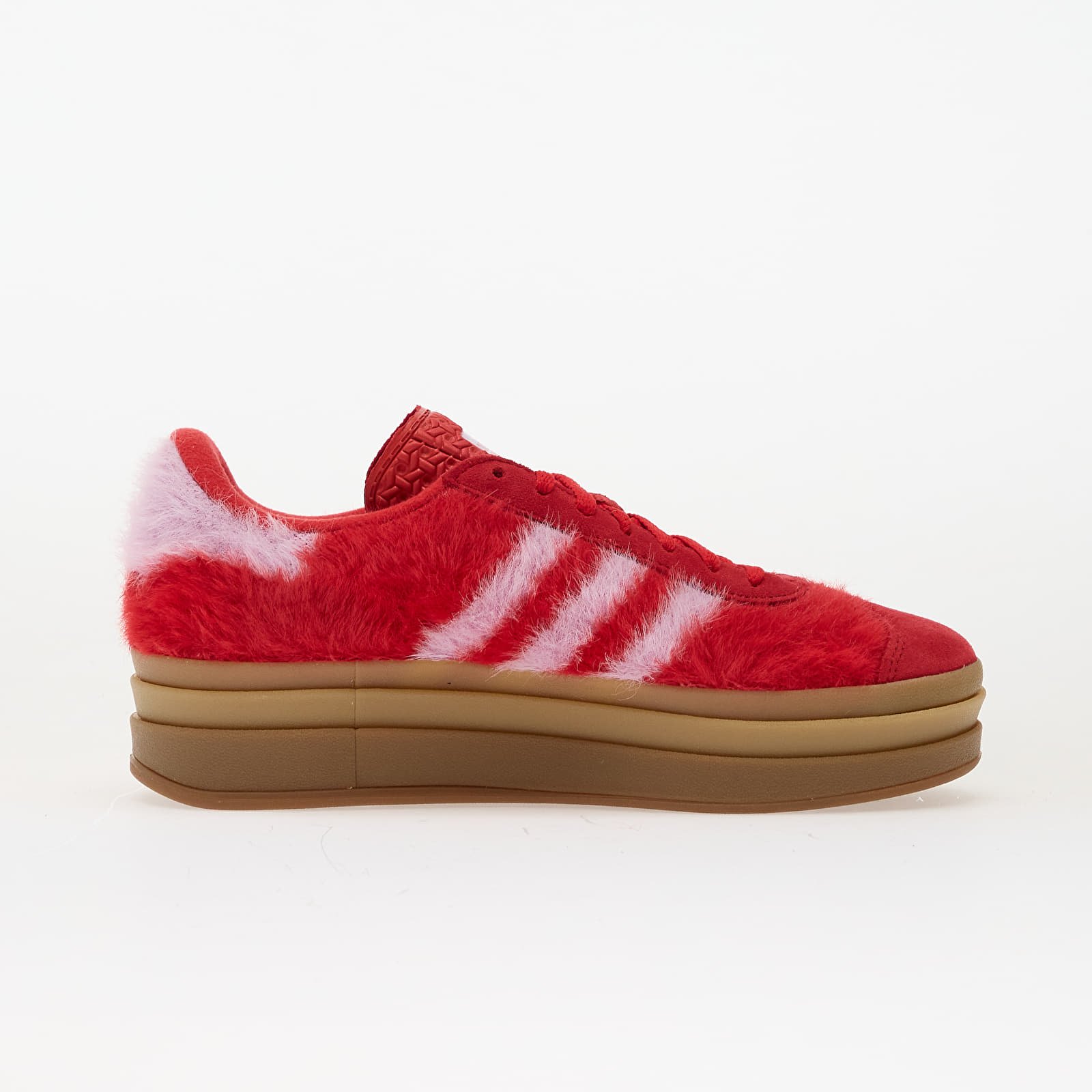 Naisten kengät adidas Gazelle Bold W Better Scarlet/ Bliss Lilac/ Gold Metallic