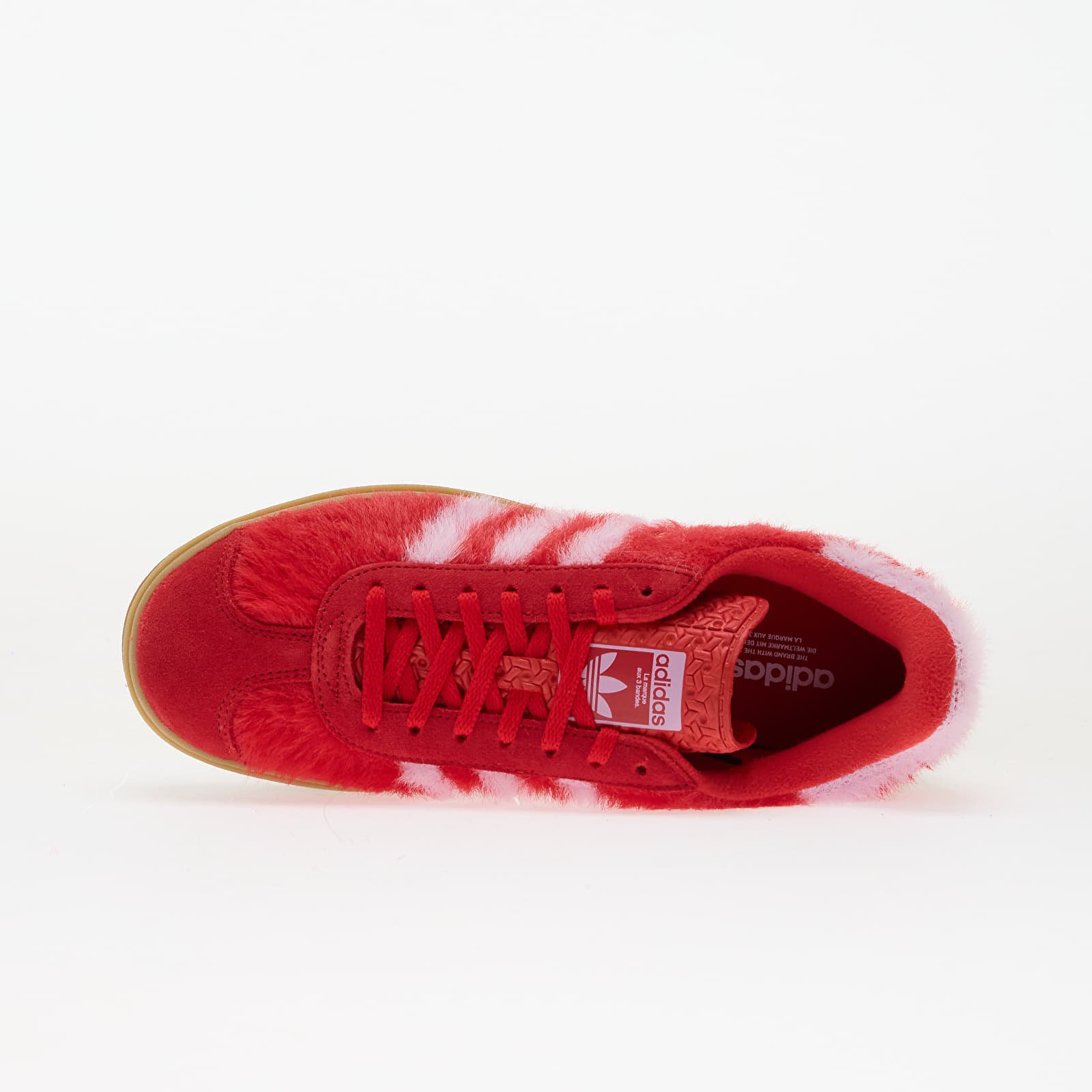 Naisten kengät adidas Gazelle Bold W Better Scarlet/ Bliss Lilac/ Gold Metallic
