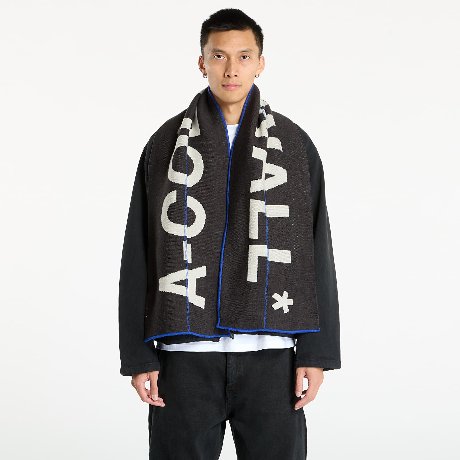 Schale A-COLD-WALL* Typographic Scarf Grey
