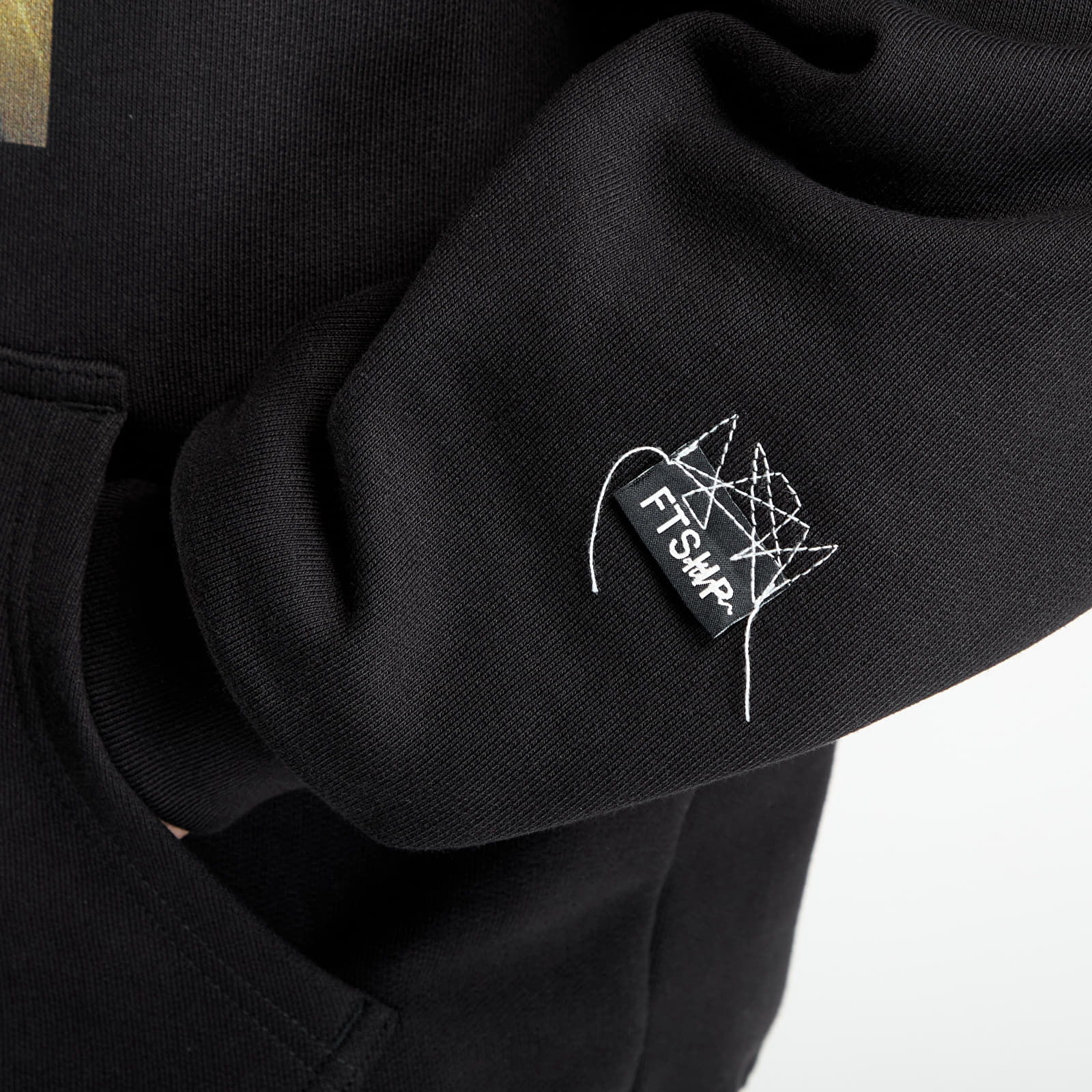 Hupparit ja collegepaidat FTSHP x Džob Hoodie UNISEX Black