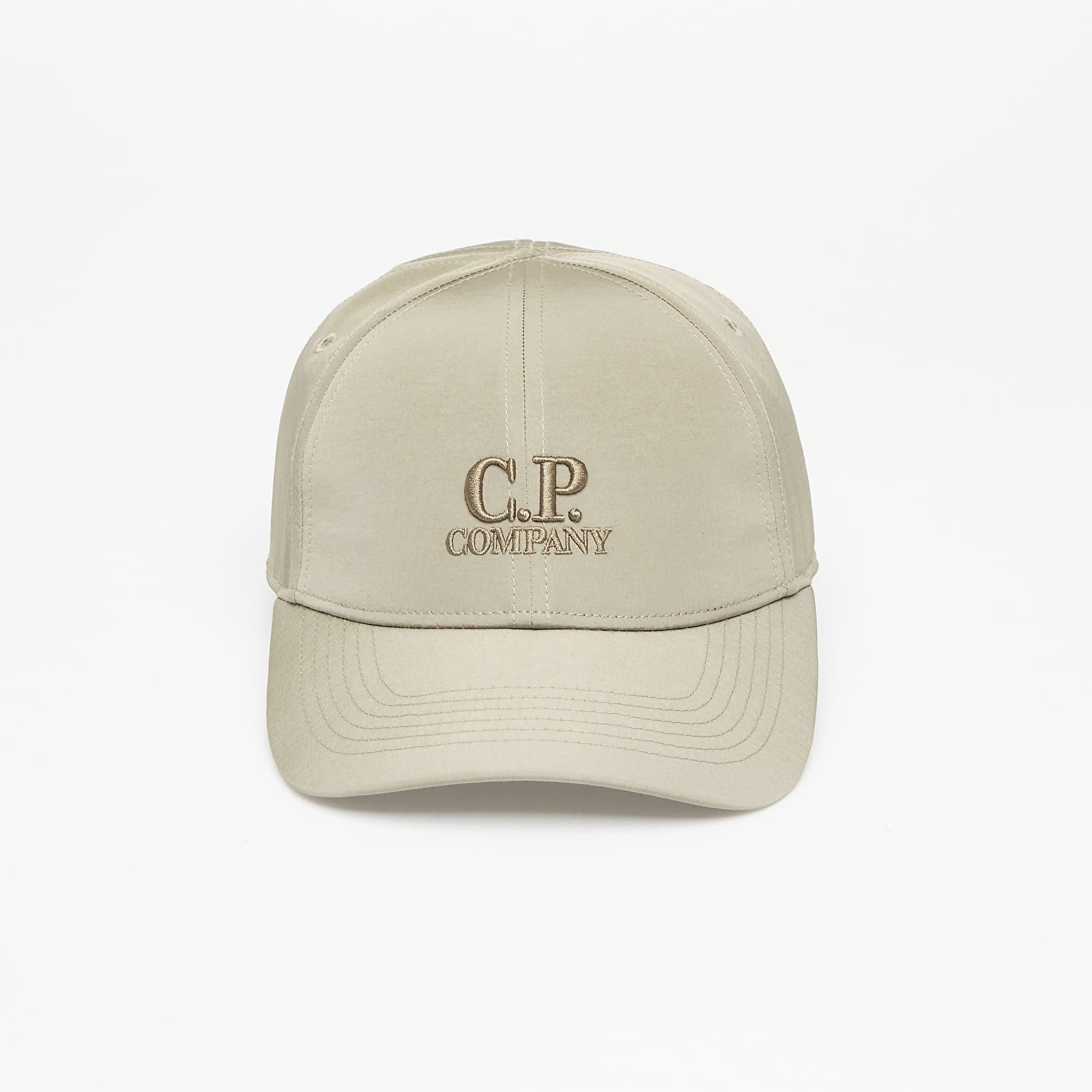 Capac C.P. Company Chrome-R Logo Cap Fungi Grey Universal