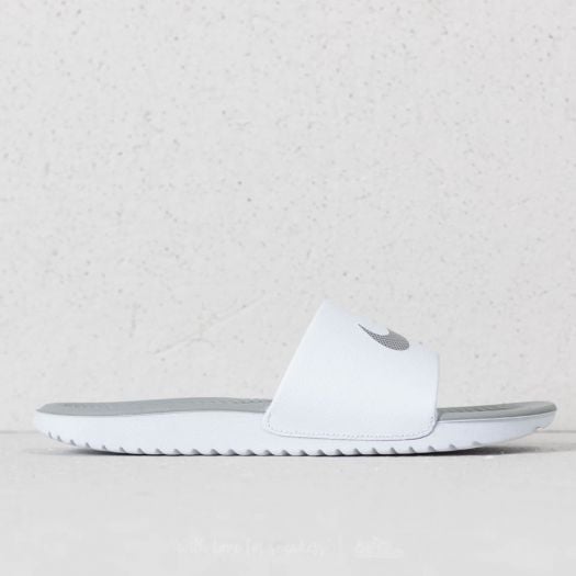 Nike kawa slide women's white shop