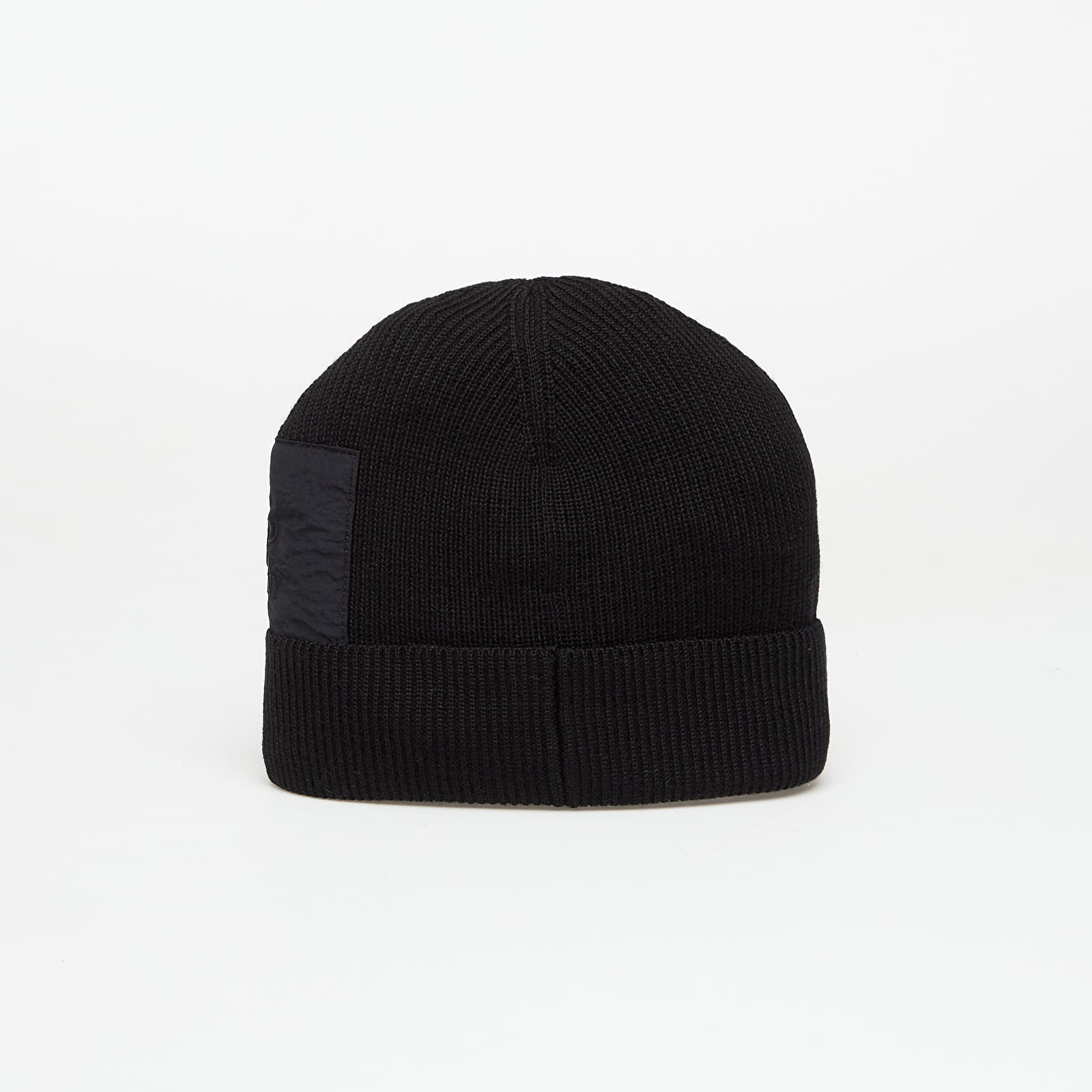 Kape C.P. Company Extrafine Merino Wool Zip Pocket Beanie Black