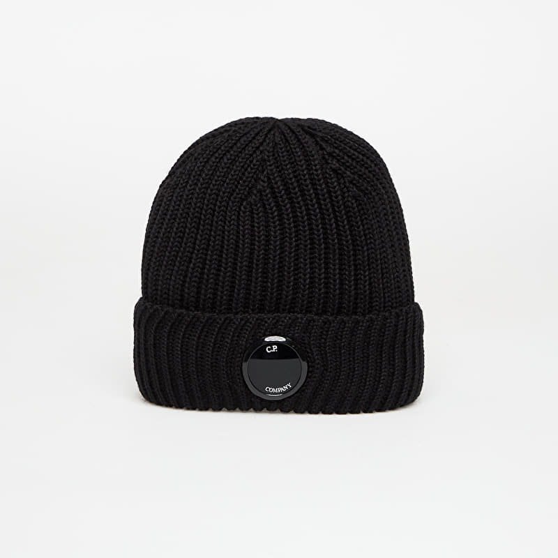 C.P. Company Knit Cap Black