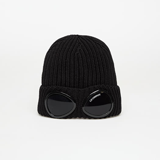 C.P. Company Knit Cap Black
