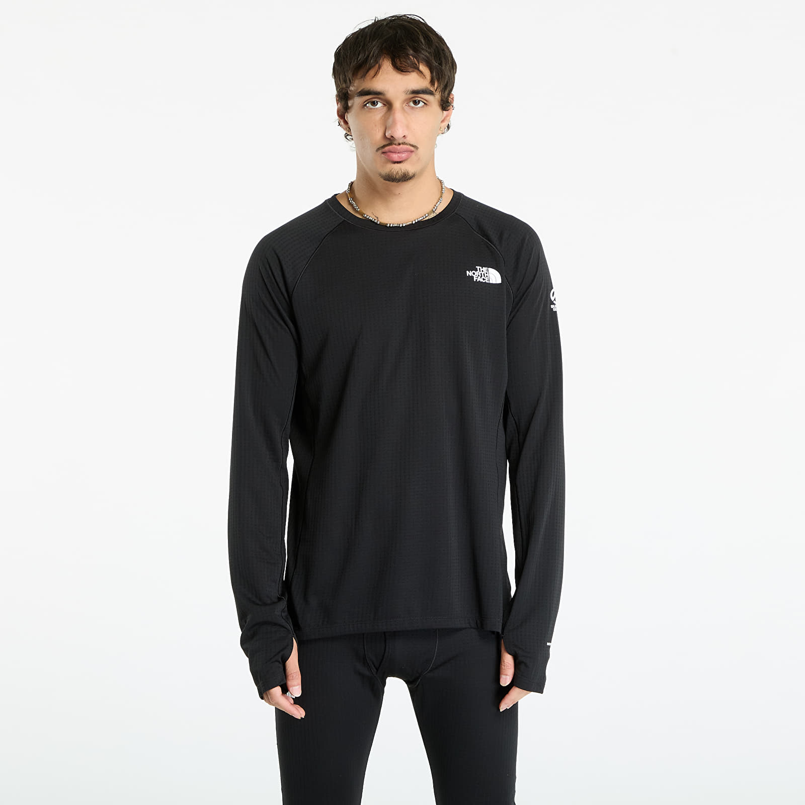Hupparit ja collegepaidat The North Face M Summit Pro 120 Crew TNF Black
