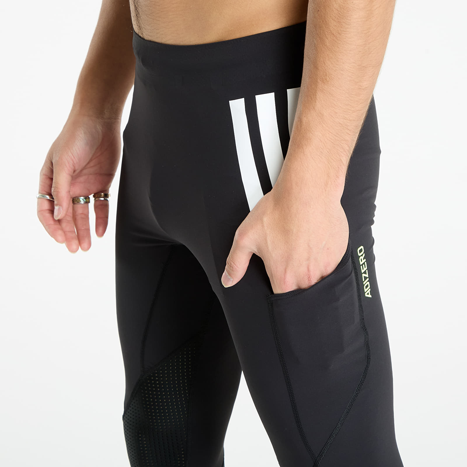 Leggingsit adidas Adizero Running Long Leggings Black
