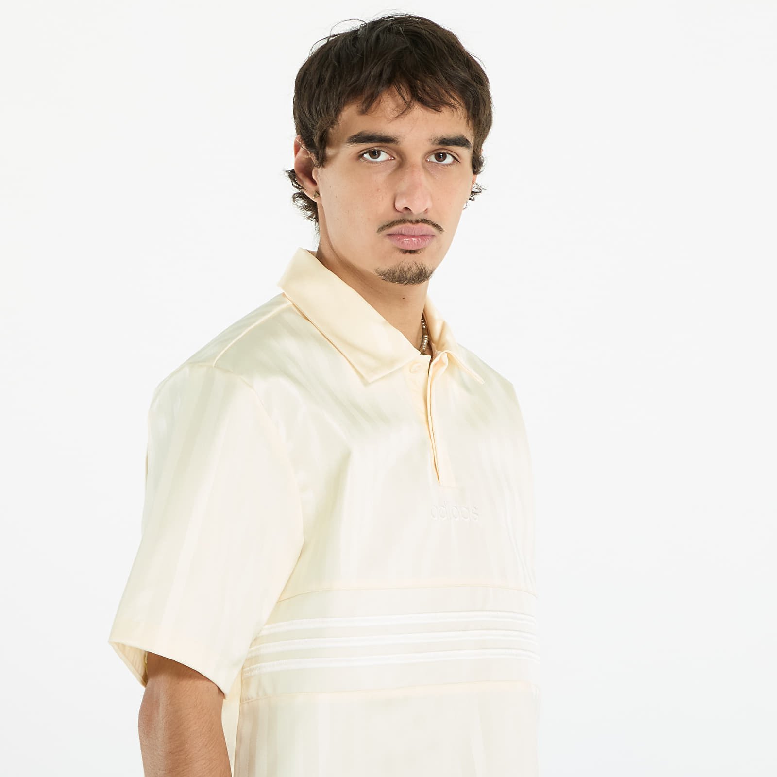 Dresi adidas Premium Satin Jersey Cream White/ Collegiate Orange/ White