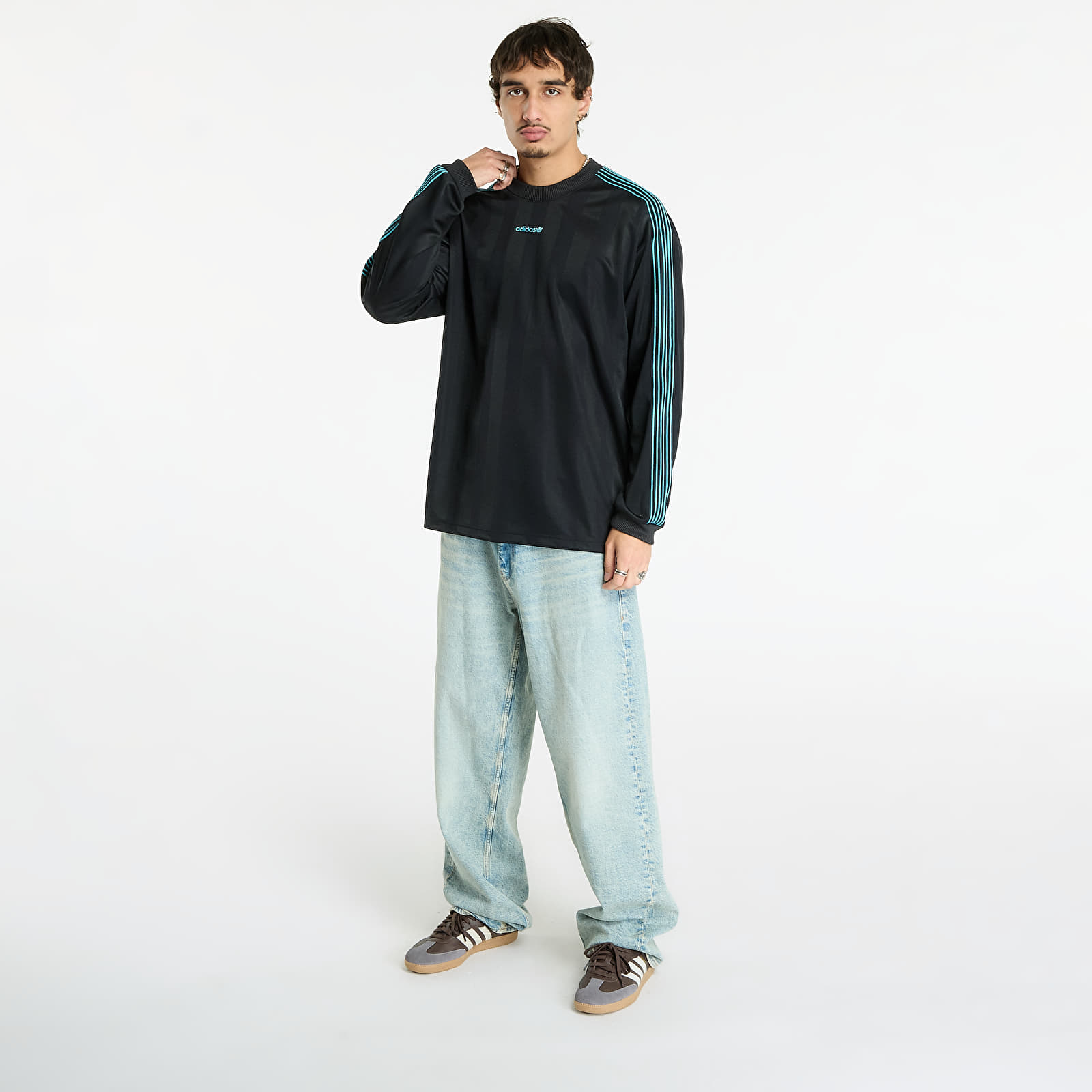 Pelipaidat adidas Long Sleeve Jersey Black