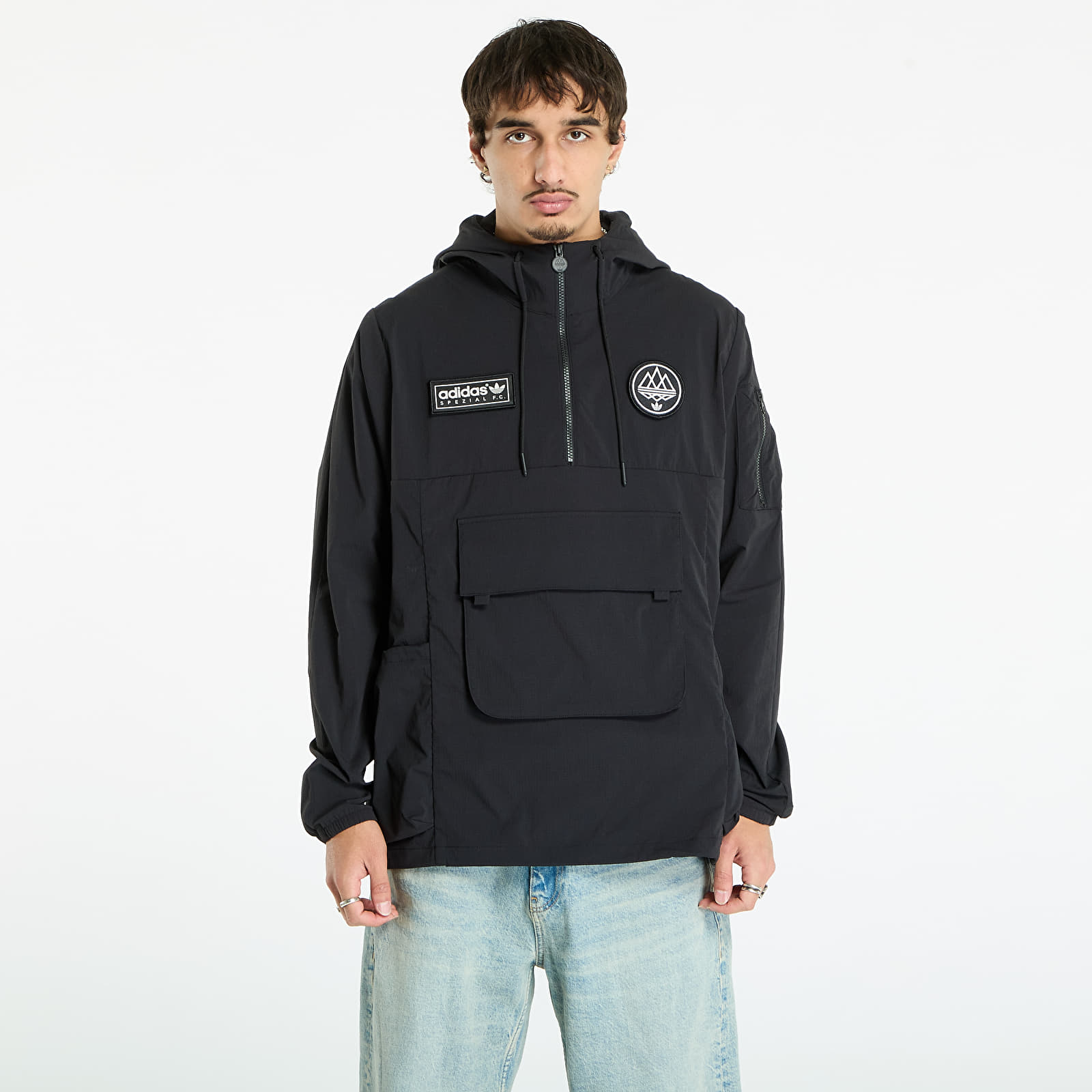 Jackor adidas SPEZIAL F.C. SMOCK Black