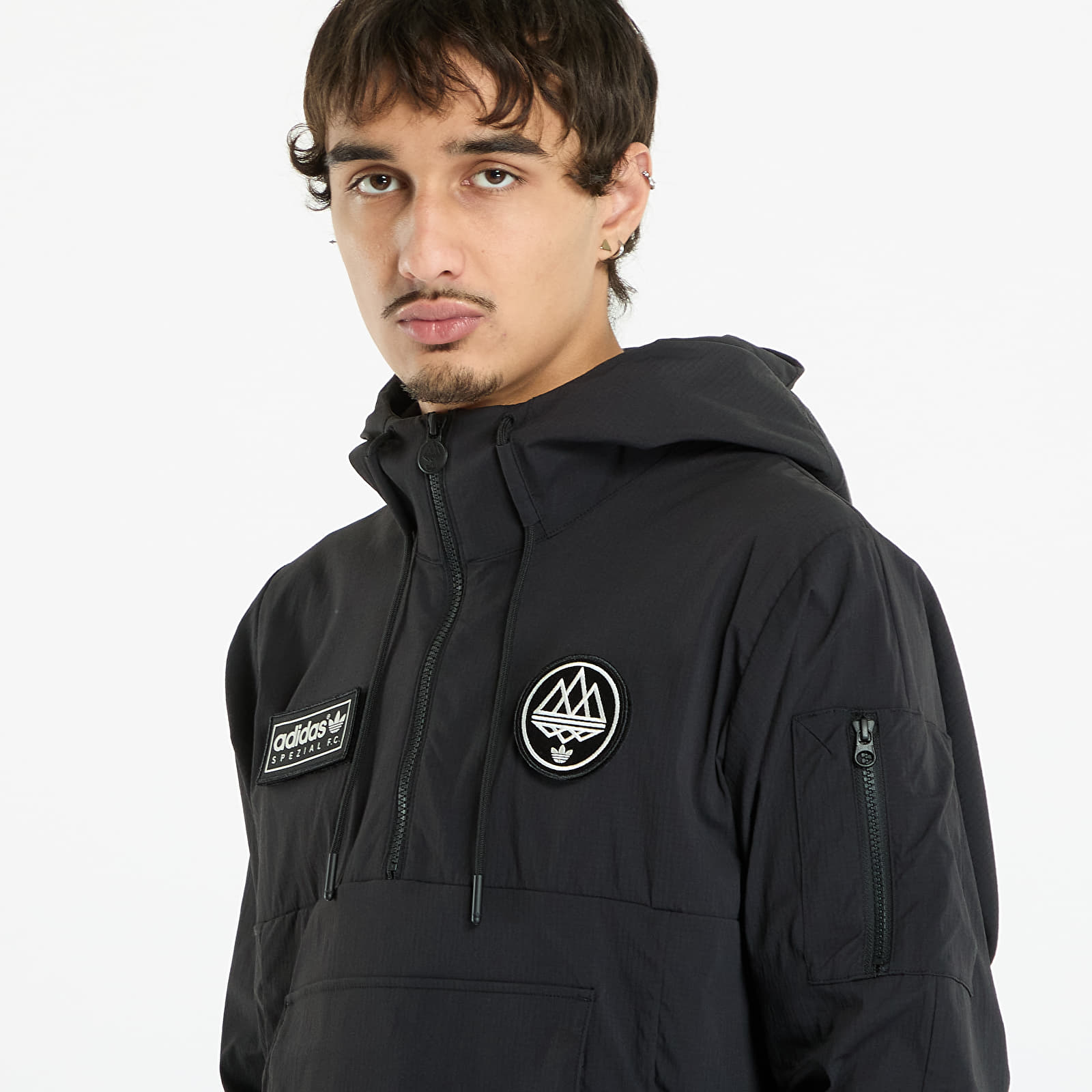 Jackor adidas SPEZIAL F.C. SMOCK Black