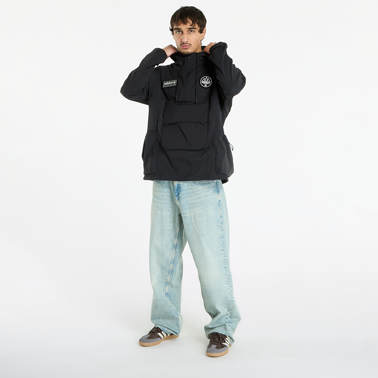 Jackor adidas SPEZIAL F.C. SMOCK Black