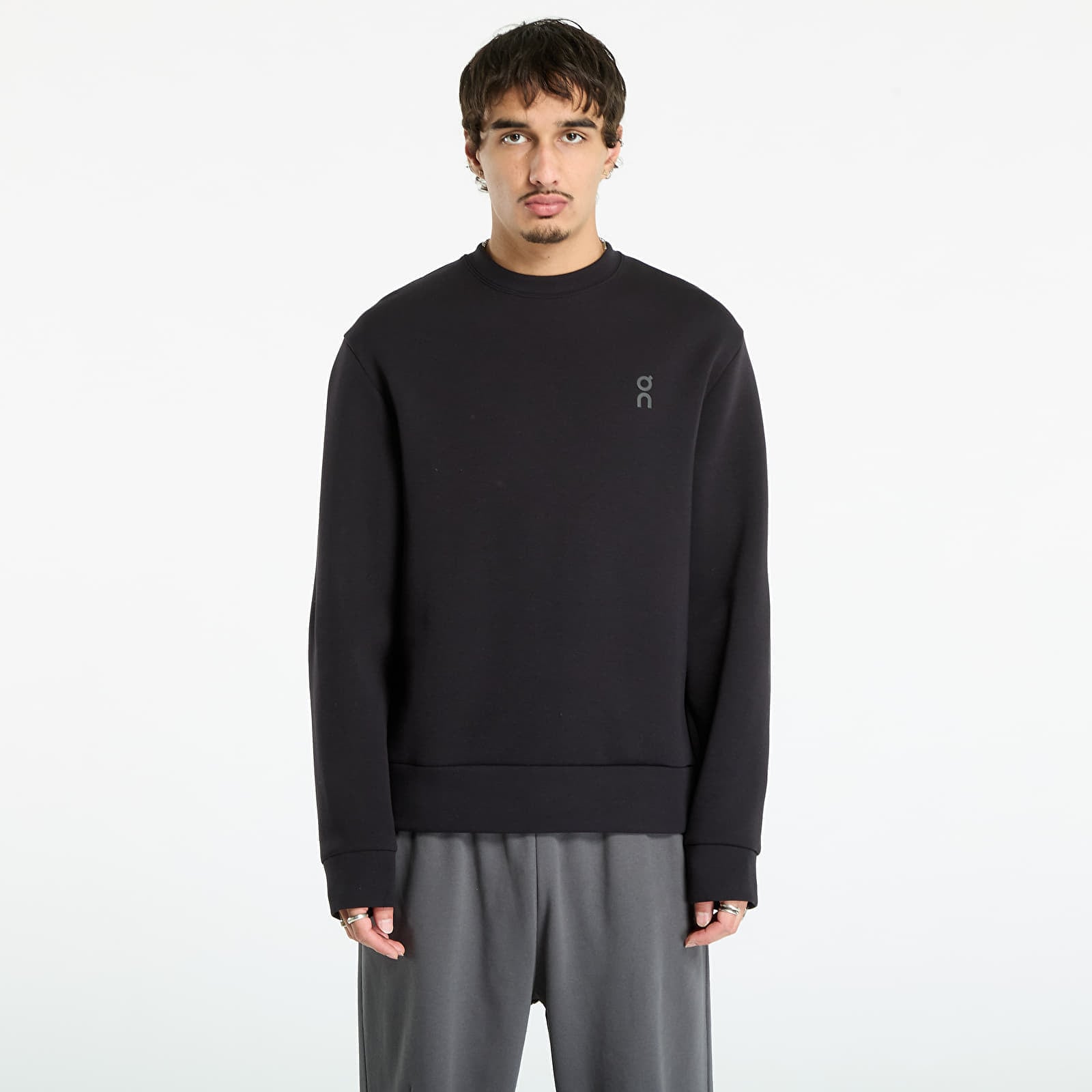 Sweatshirt On Focus Tech Crew Black XL