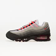 Nike Air Max 95 Big Bubble Black/ Solar Red-Medium Ash-Dk Pewter