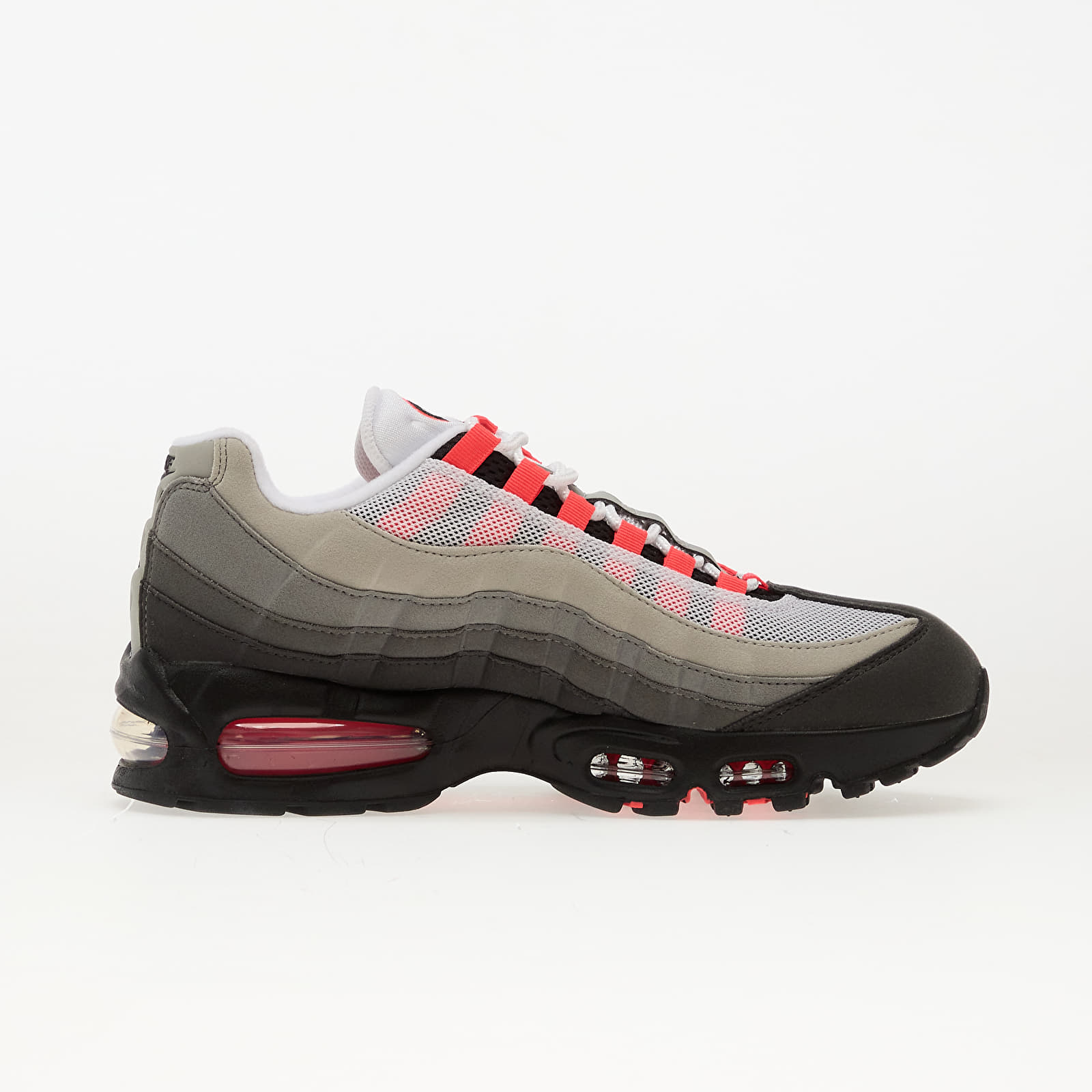 Pánské tenisky a boty Nike Air Max 95 Big Bubble Black/ Solar Red-Medium Ash-Dk Pewter