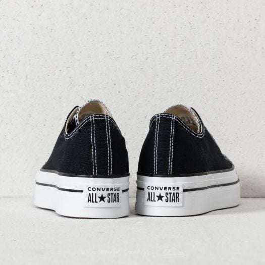 Women s shoes Converse Chuck Taylor All Star Platform Ox Black Footshop