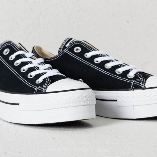 Converse platform clearance ox black