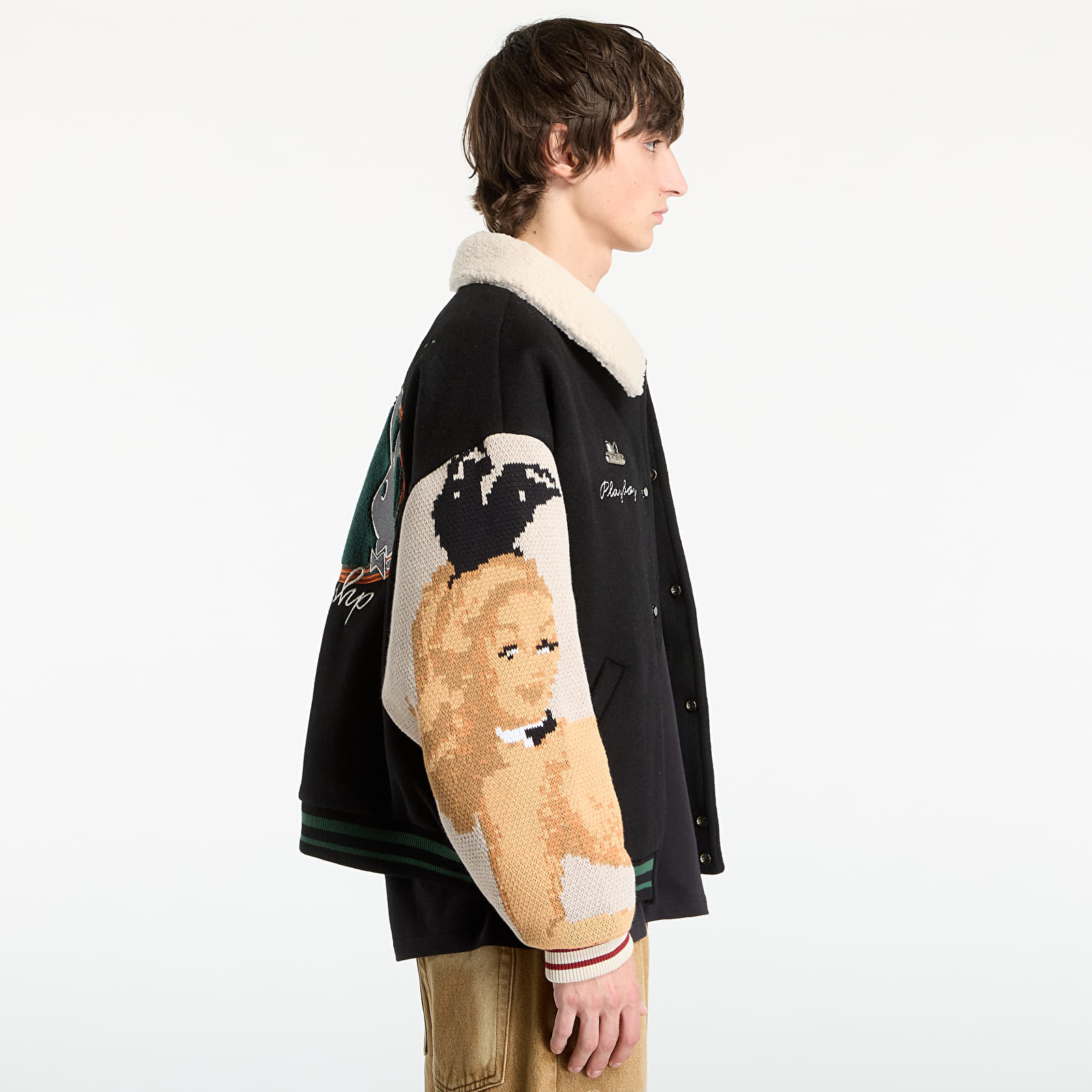 Takit Playboy x FTSHP Varsity Jacket UNISEX Black
