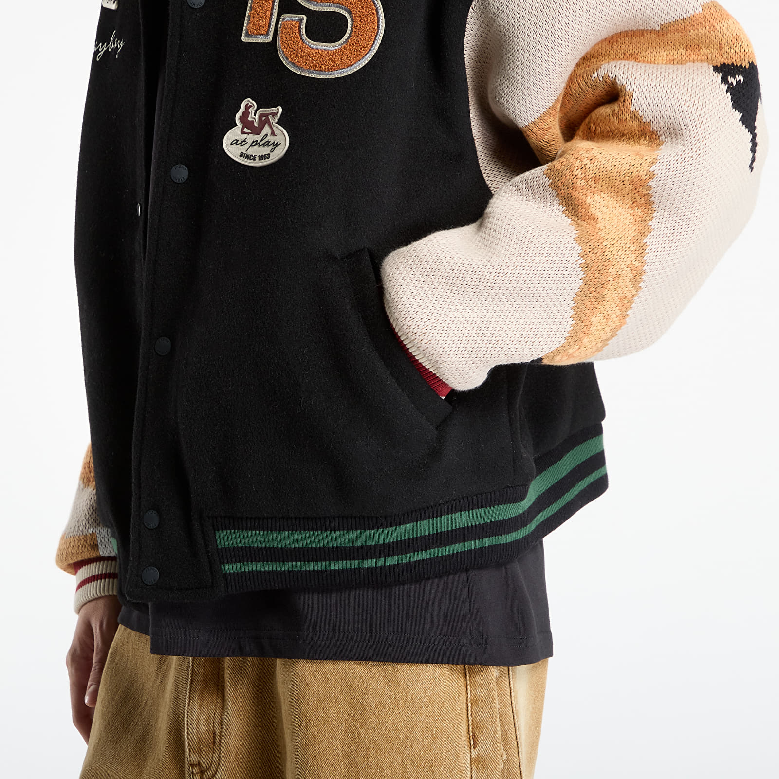 Takit Playboy x FTSHP Varsity Jacket UNISEX Black
