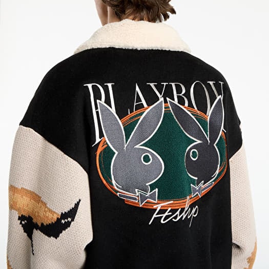 Jackets Playboy x FTSHP Varsity Jacket UNISEX Black | Footshop