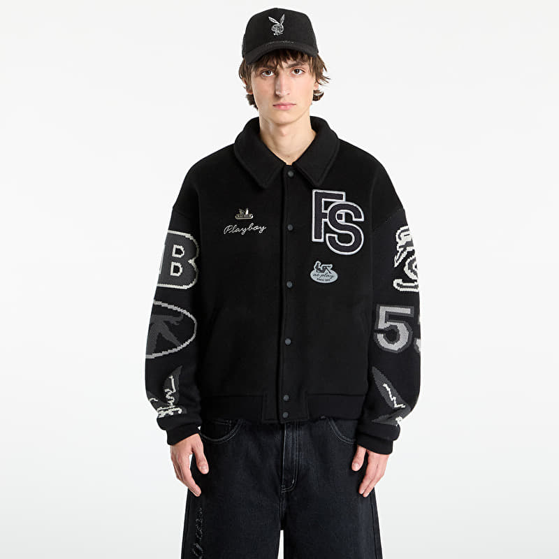 Playboy x FTSHP Varsity Jacket UNISEX Black C