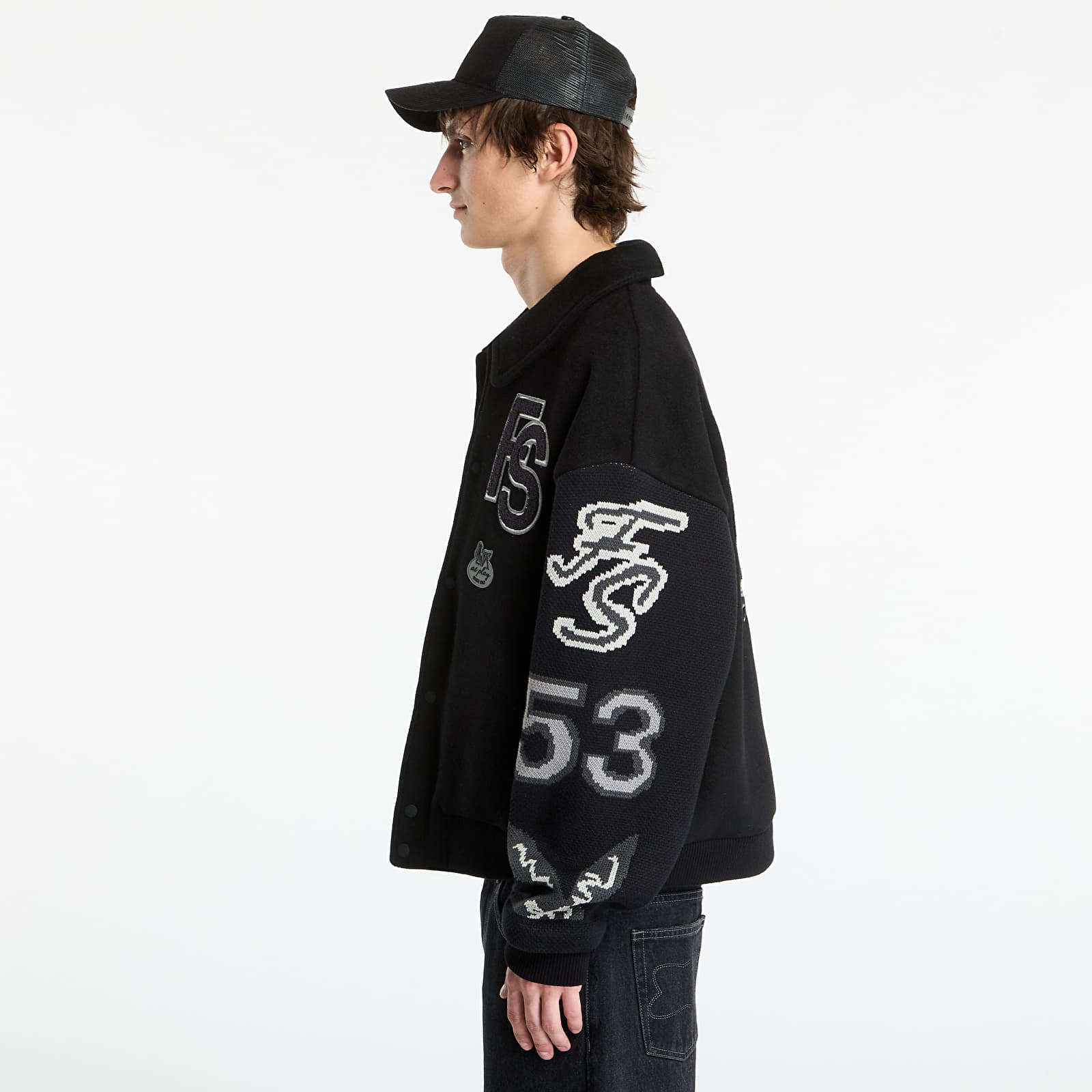 Takit Playboy x FTSHP Varsity Jacket UNISEX Black C