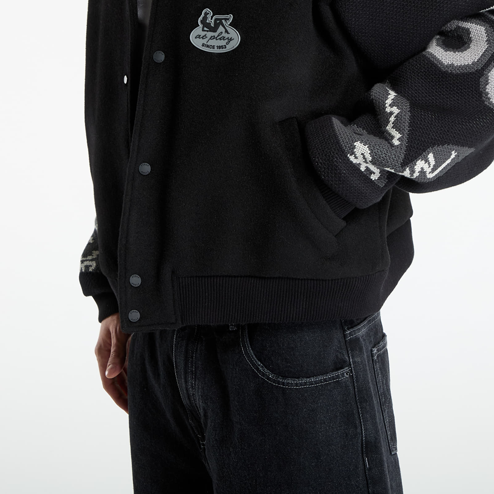 Takit Playboy x FTSHP Varsity Jacket UNISEX Black C