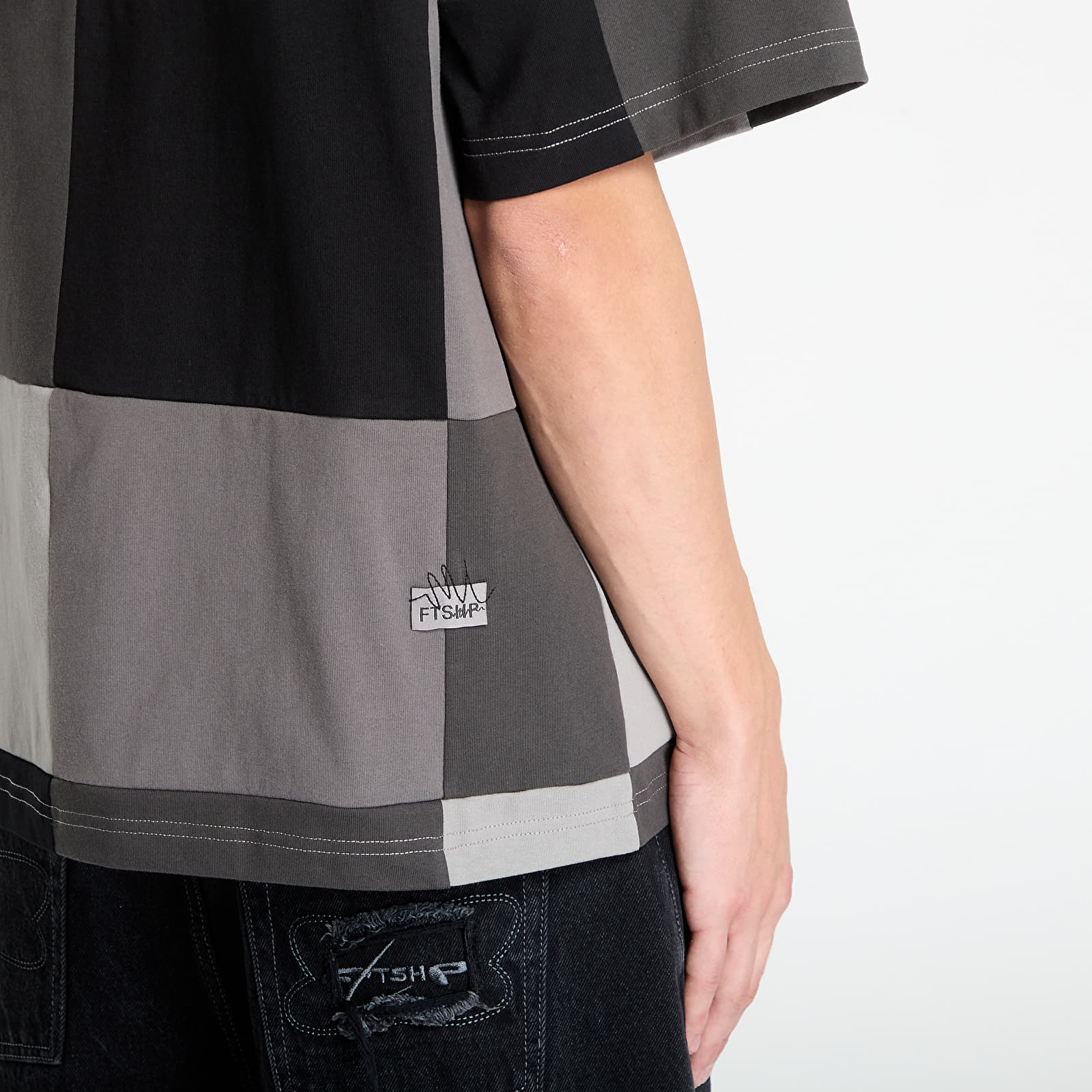 T-shirts Playboy x FTSHP Patchwork Tee UNISEX Grey