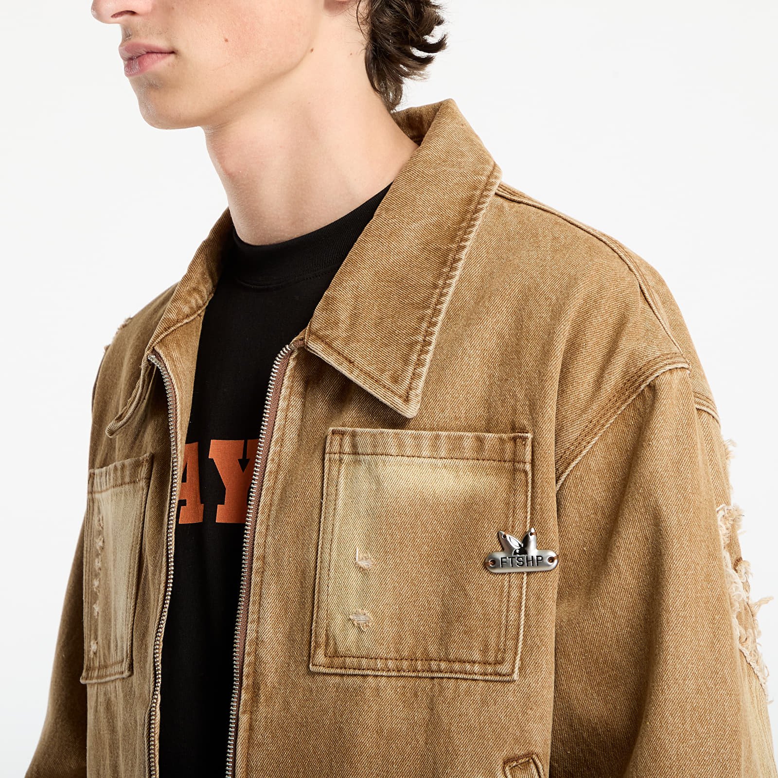 Takit Playboy x FTSHP Denim Jacket UNISEX Orche