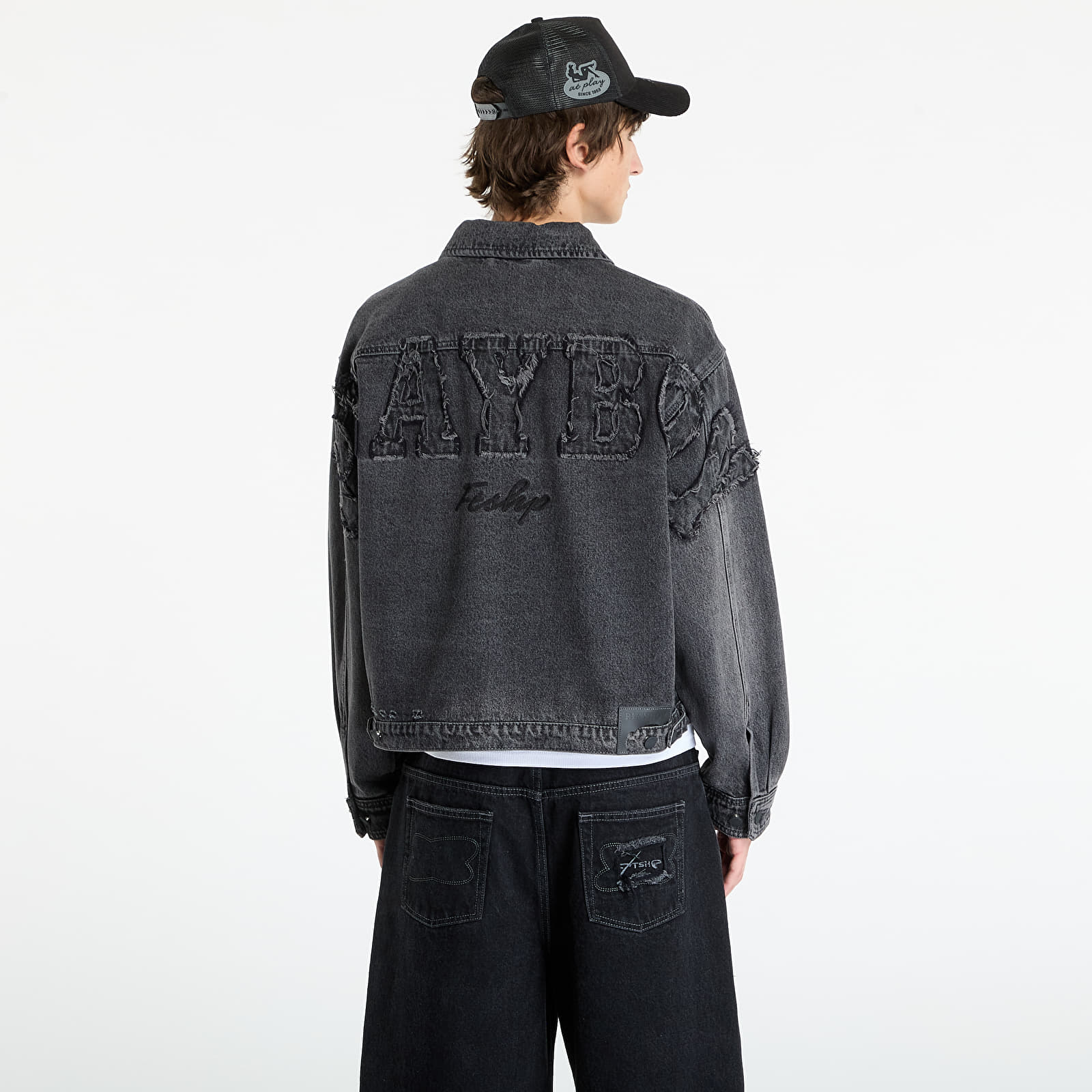 Takit Playboy x FTSHP Denim Jacket UNISEX Black