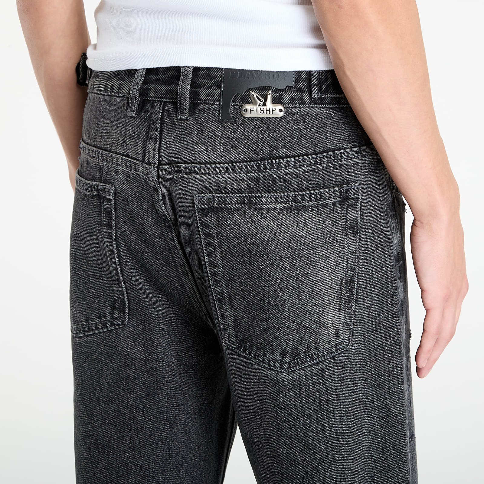 Farkut Playboy x FTSHP Denim Pants UNISEX Black