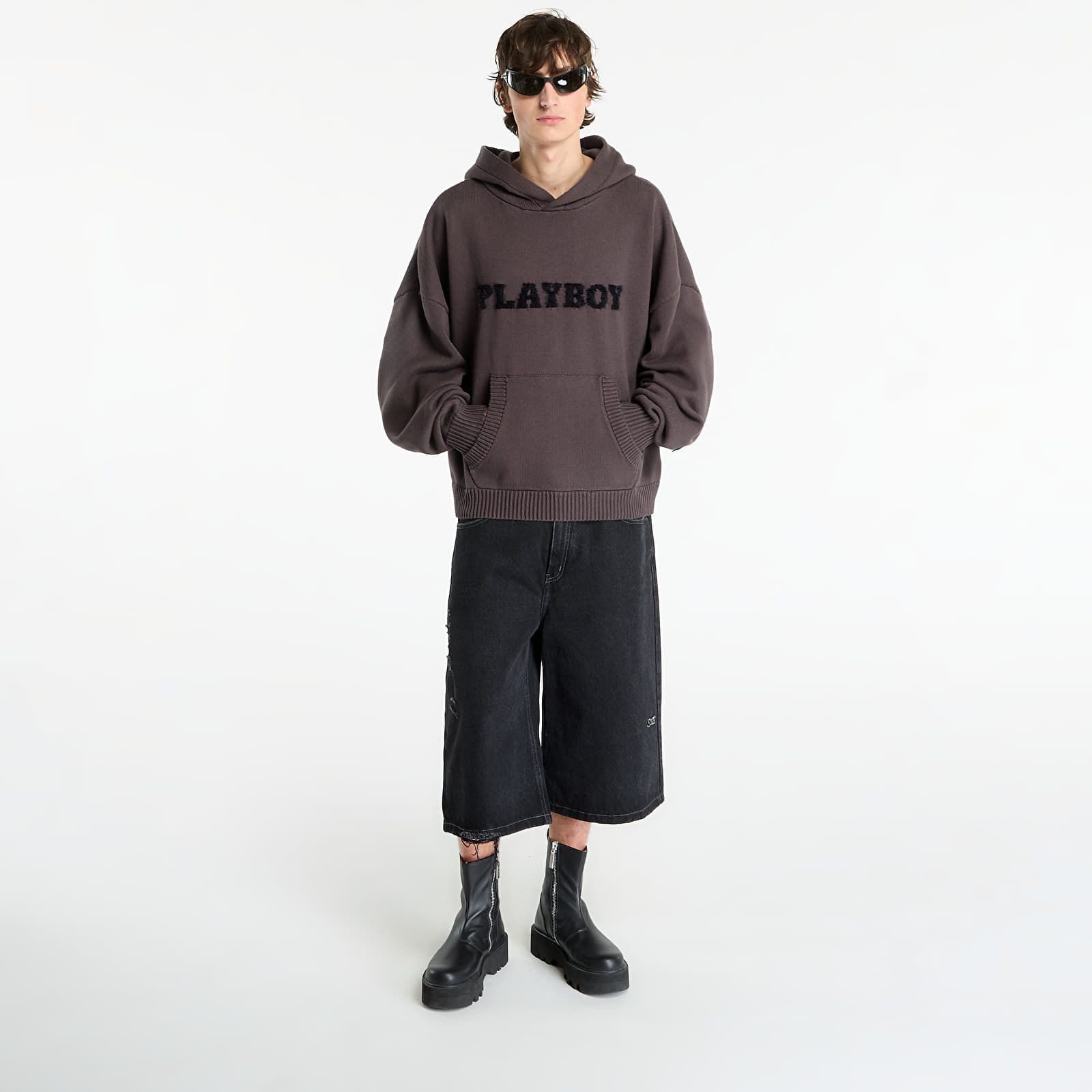 Villapaidat FTSHP x Playboy Sweater Hoodie UNISEX Grey