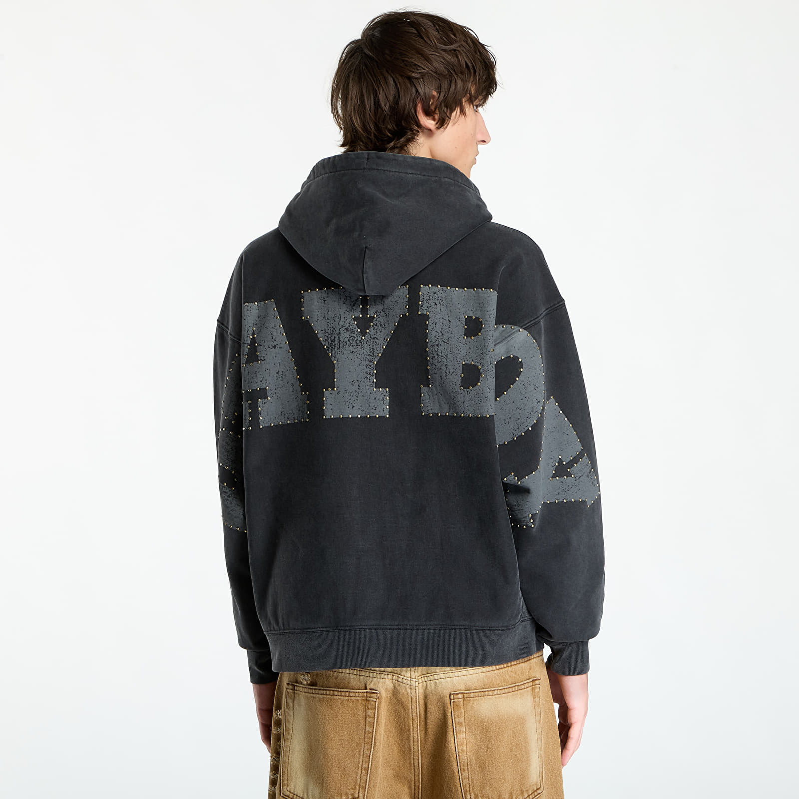 Hupparit ja collegepaidat Playboy x FTSHP Zip-Up Hoodie UNISEX Black