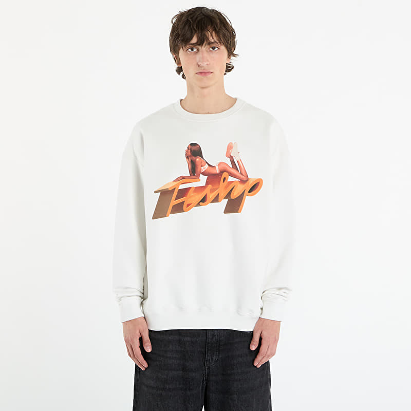 Verryttelypaita Playboy x FTSHP Crewneck UNISEX Off White