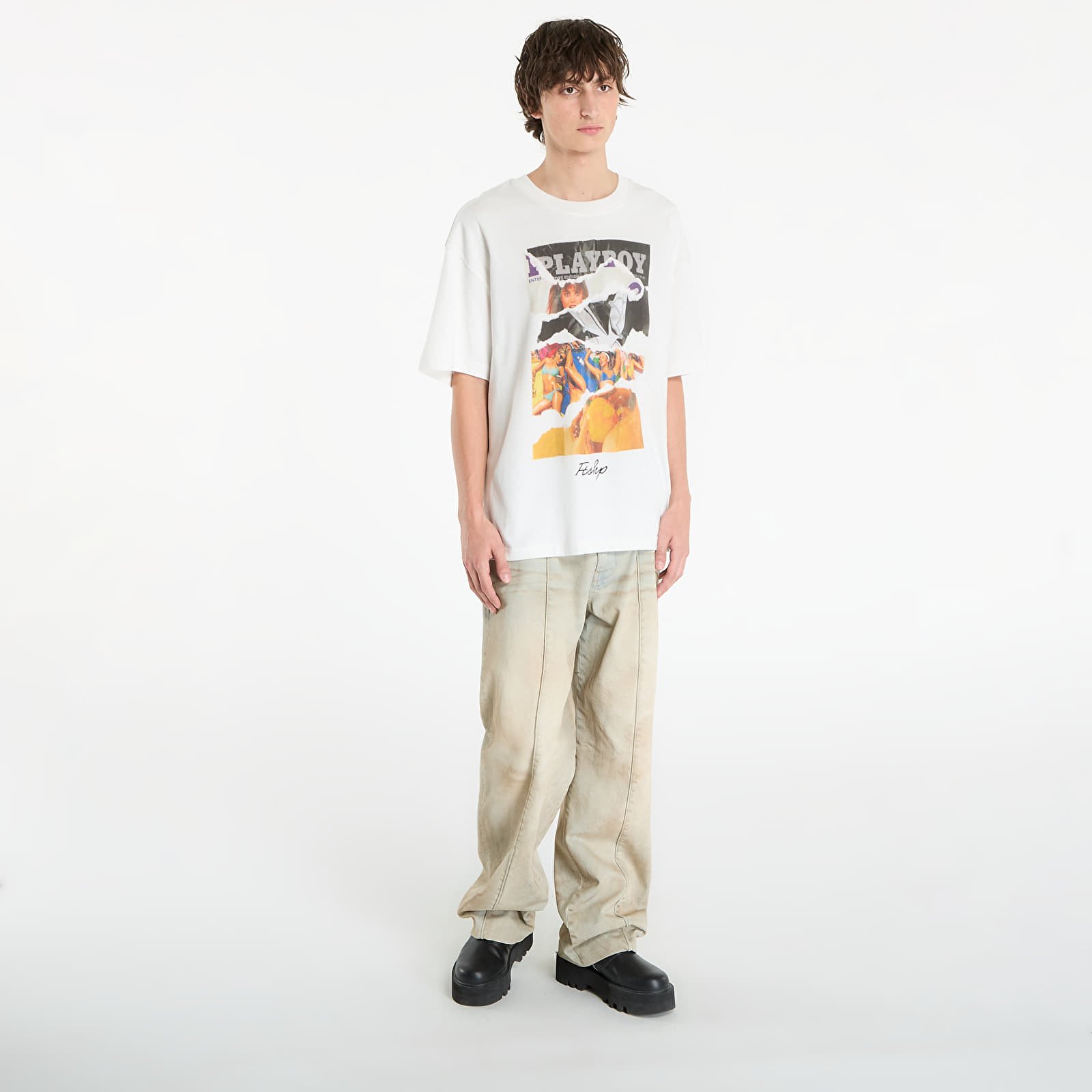 T-paidat Playboy x FTSHP Covers Tee UNISEX Off-White