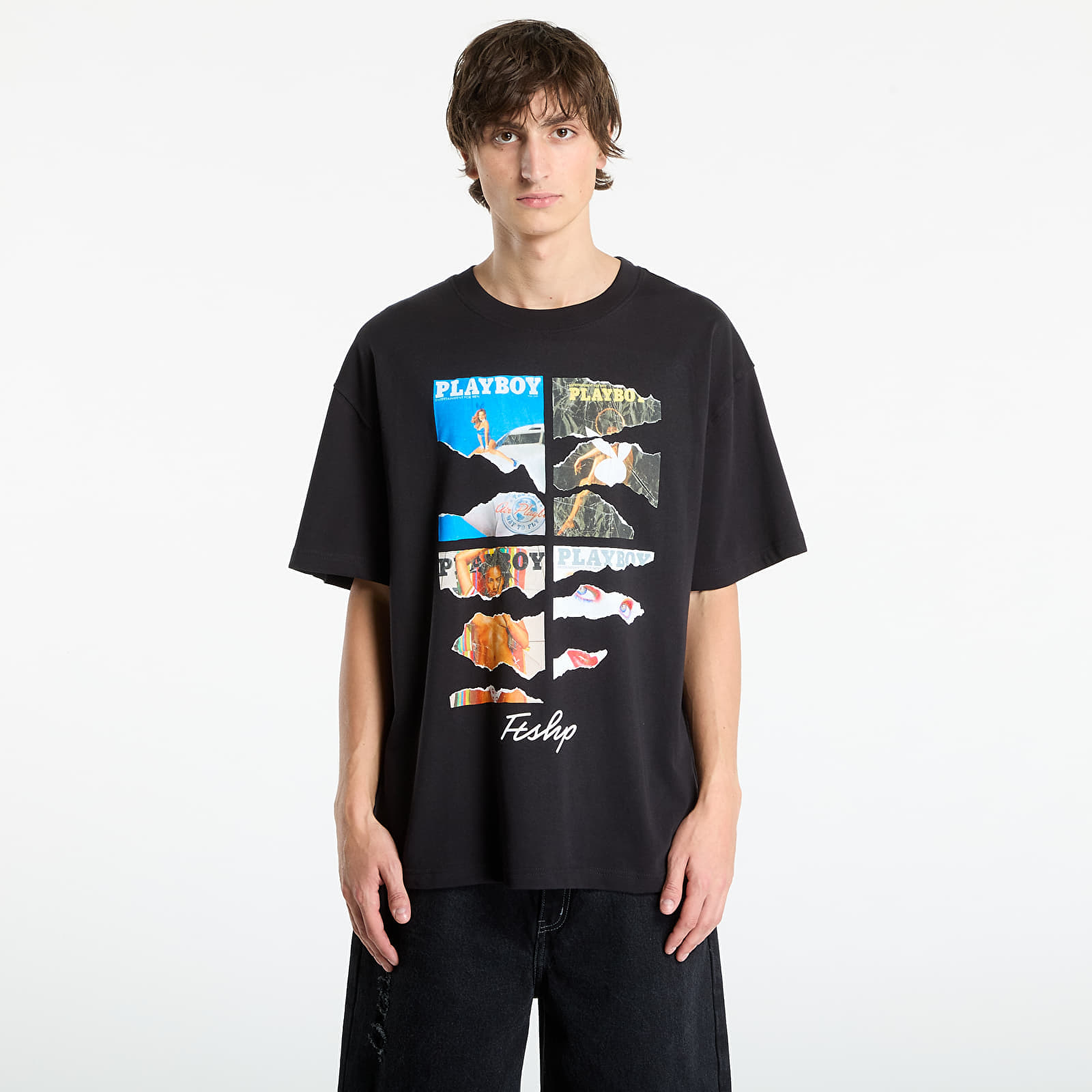 Tricou Playboy x FTSHP Covers Tee UNISEX Black L