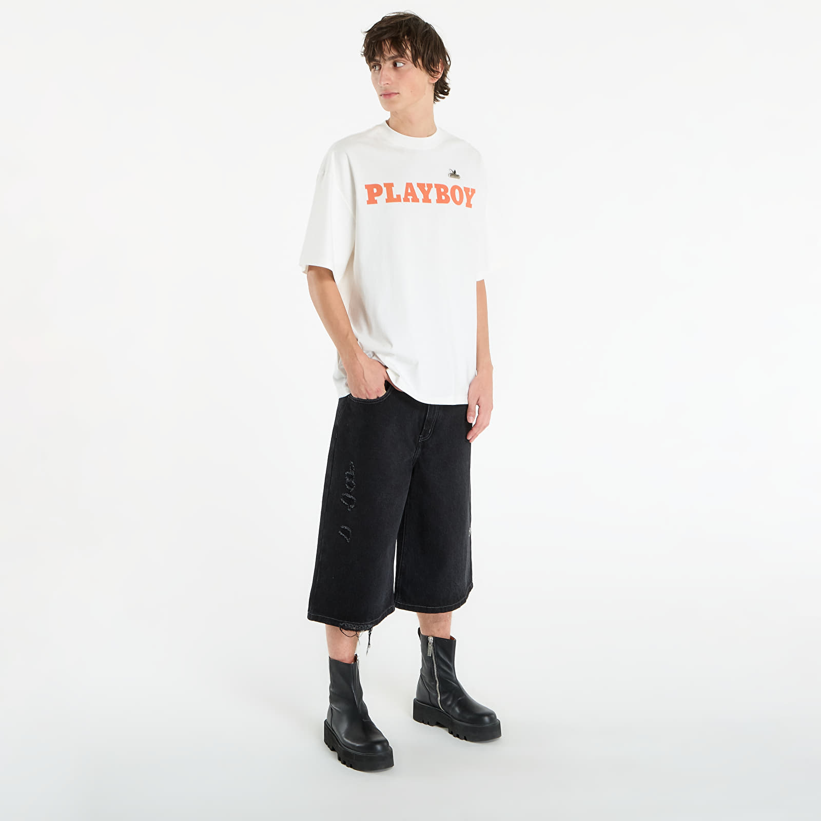 T-paidat Playboy x FTSHP Babe T-Shirt UNISEX Off-White