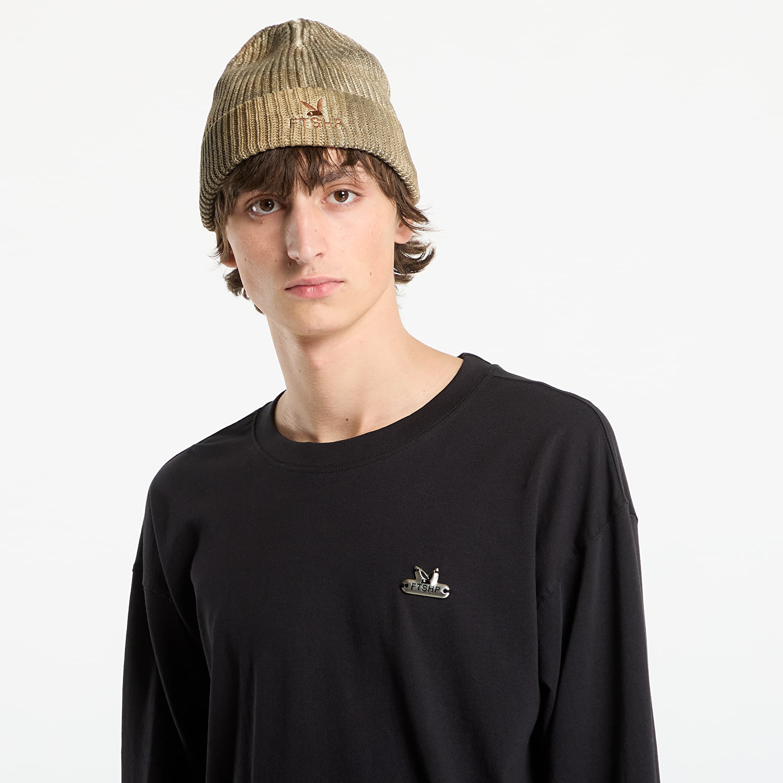 T-paidat Playboy x FTSHP Cover Longsleeve Tee UNISEX Black
